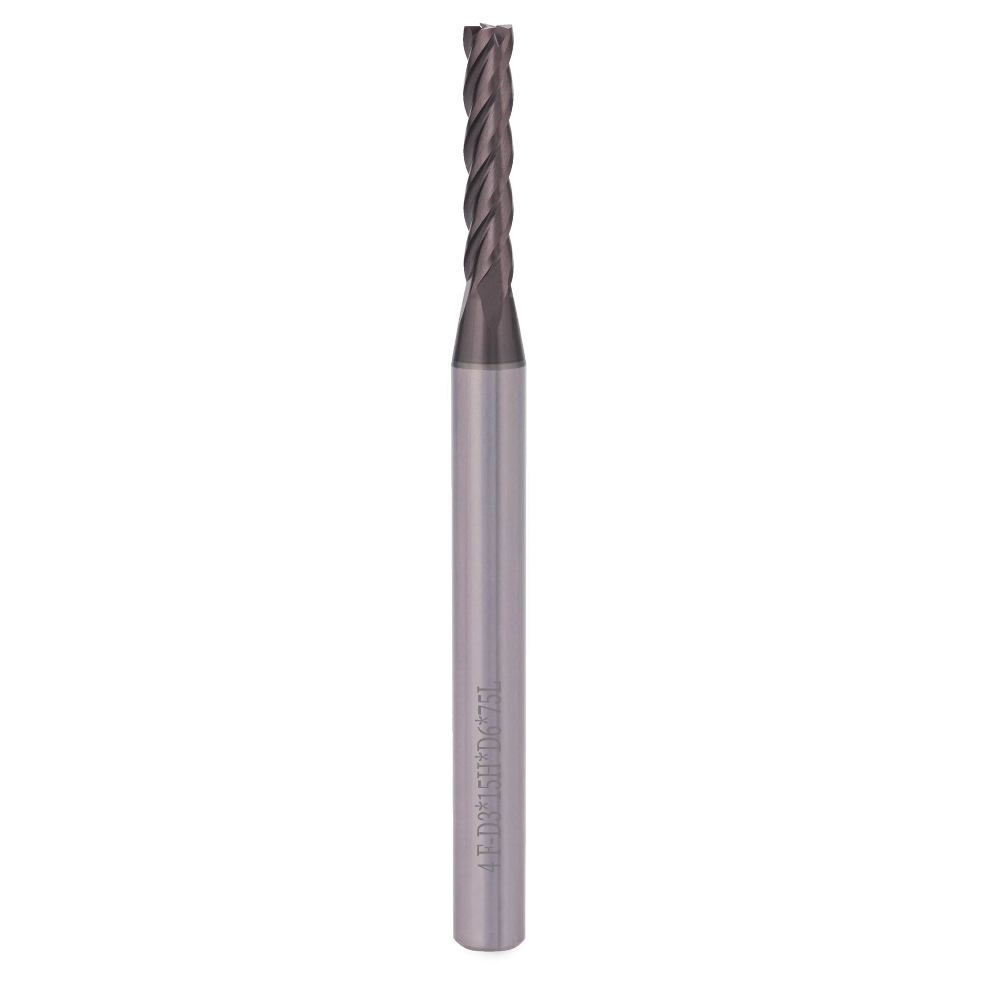 Фреза для нержавеющей стали H-Tools 3,0x75/15мм d06 4z S30 AICrN 6337-030