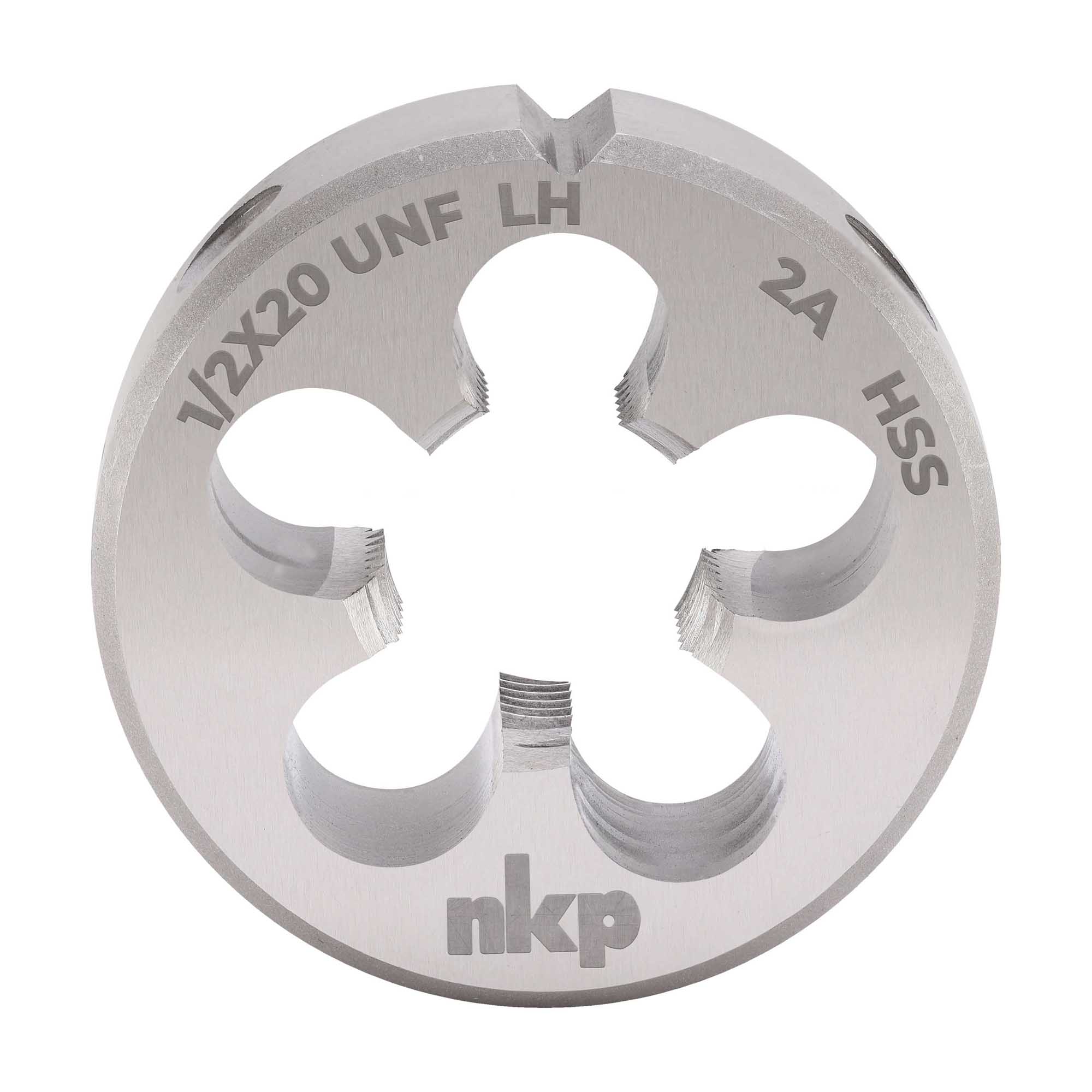 Плашка левая NKP UNF 1/2"-20 HSS DIN EN22568 2A 38x10мм 324222N