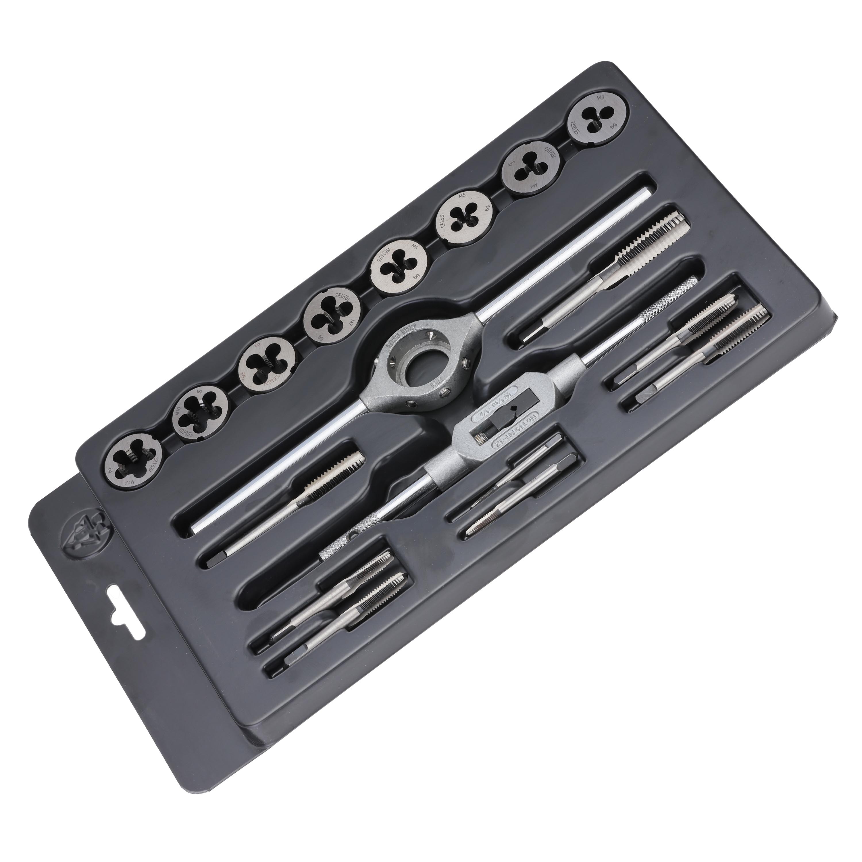 Набор метчиков и плашек Bucovice Tools M3-M12 HSS 18пр 340125