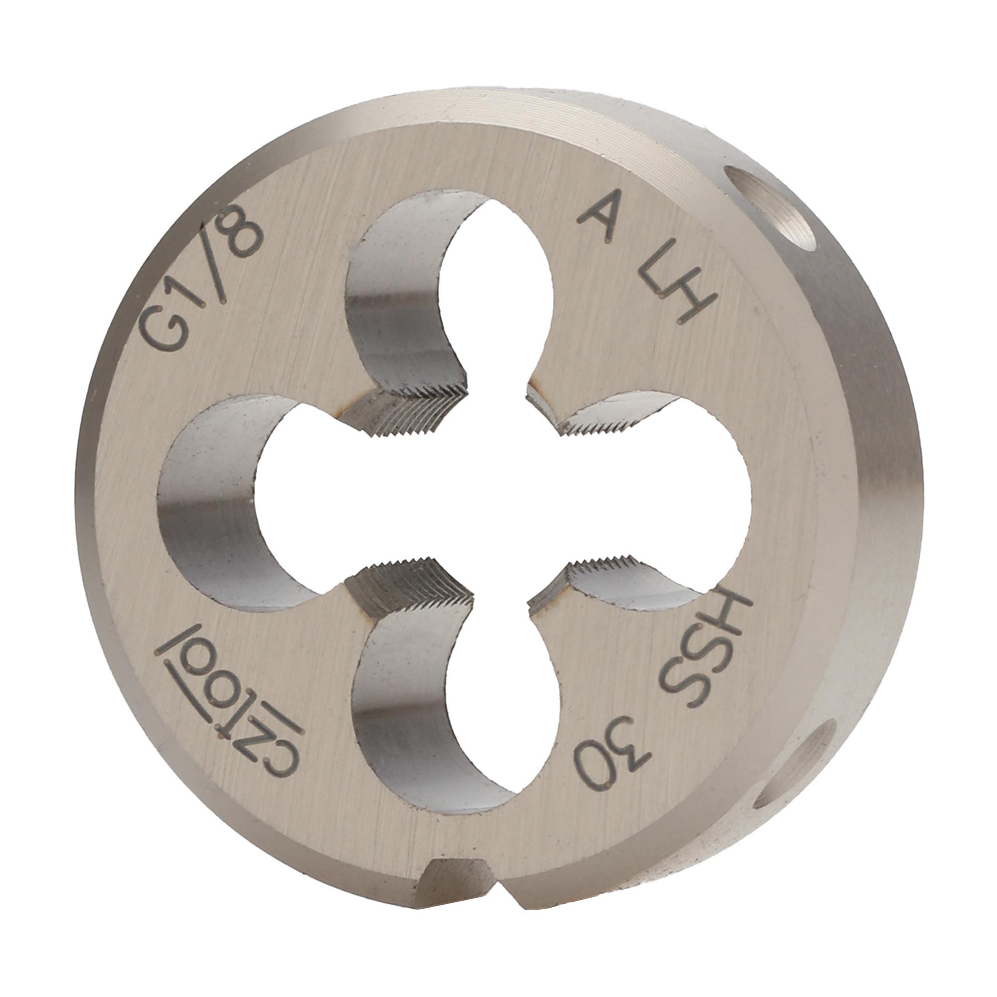 Плашка трубная левая Bucovice Tools G 1/8"-28 HSS DIN EN 24231 A 30x11мм 252180