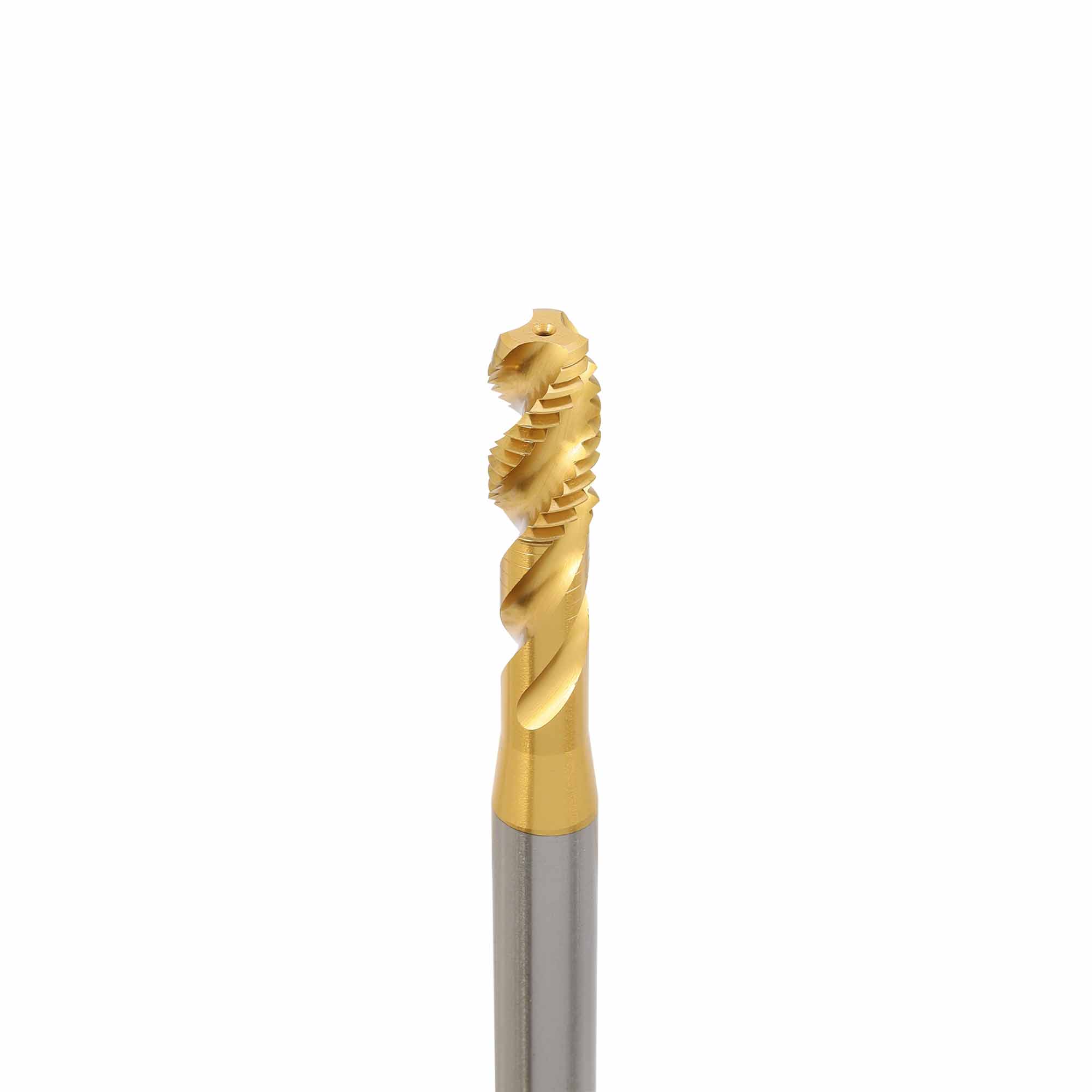 Метчик машинный удлиненный H-Tools М10х1,5 HSSE-TiN 6h C/2-3P R45 200мм 32185THT