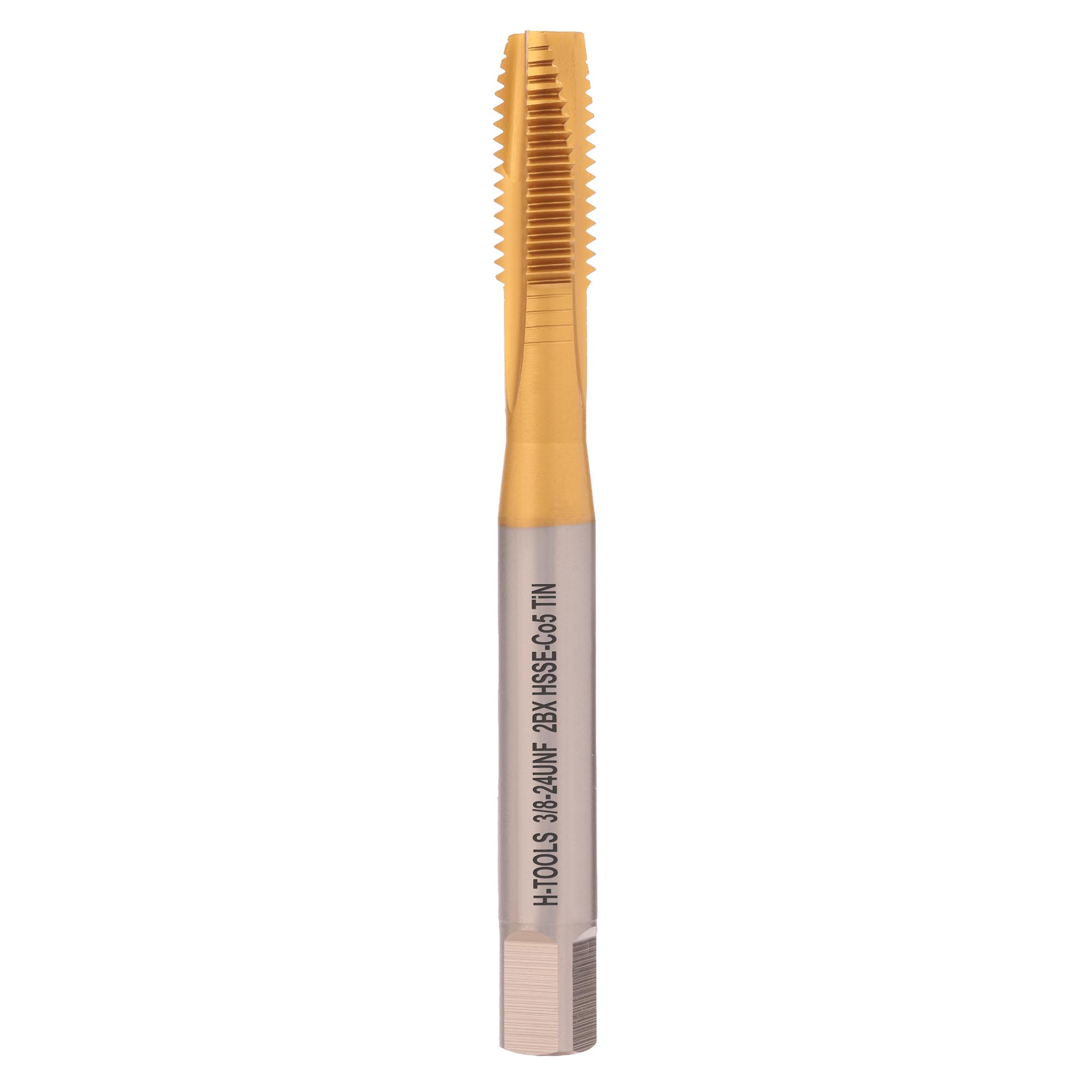 Метчик машинный H-Tools HSSE-TiN DIN371 UNF 3/8"-24 76518ETHT