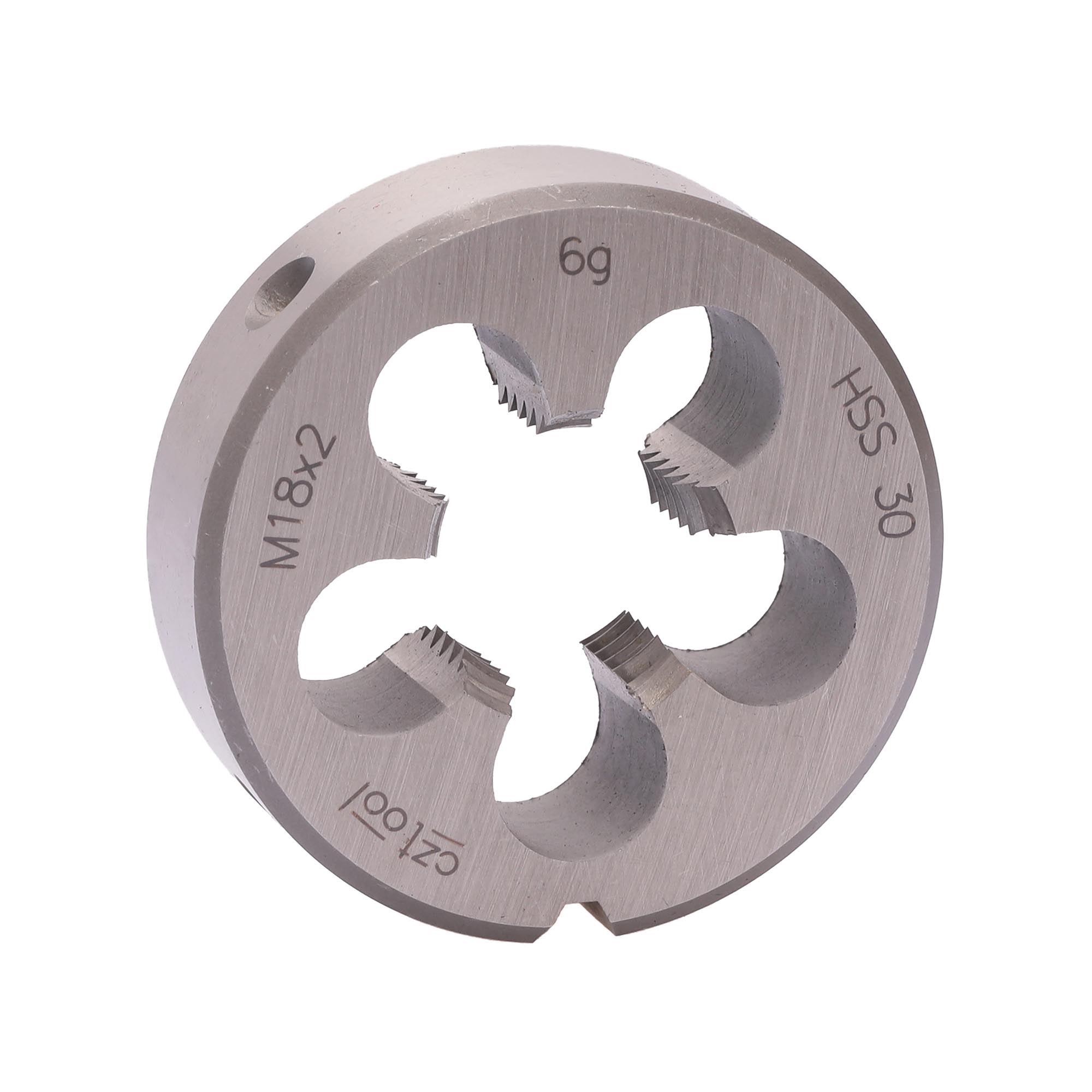 Плашка Bucovice Tools М18х2,0 HSS DIN EN 22568 6g 45х14мм 240181