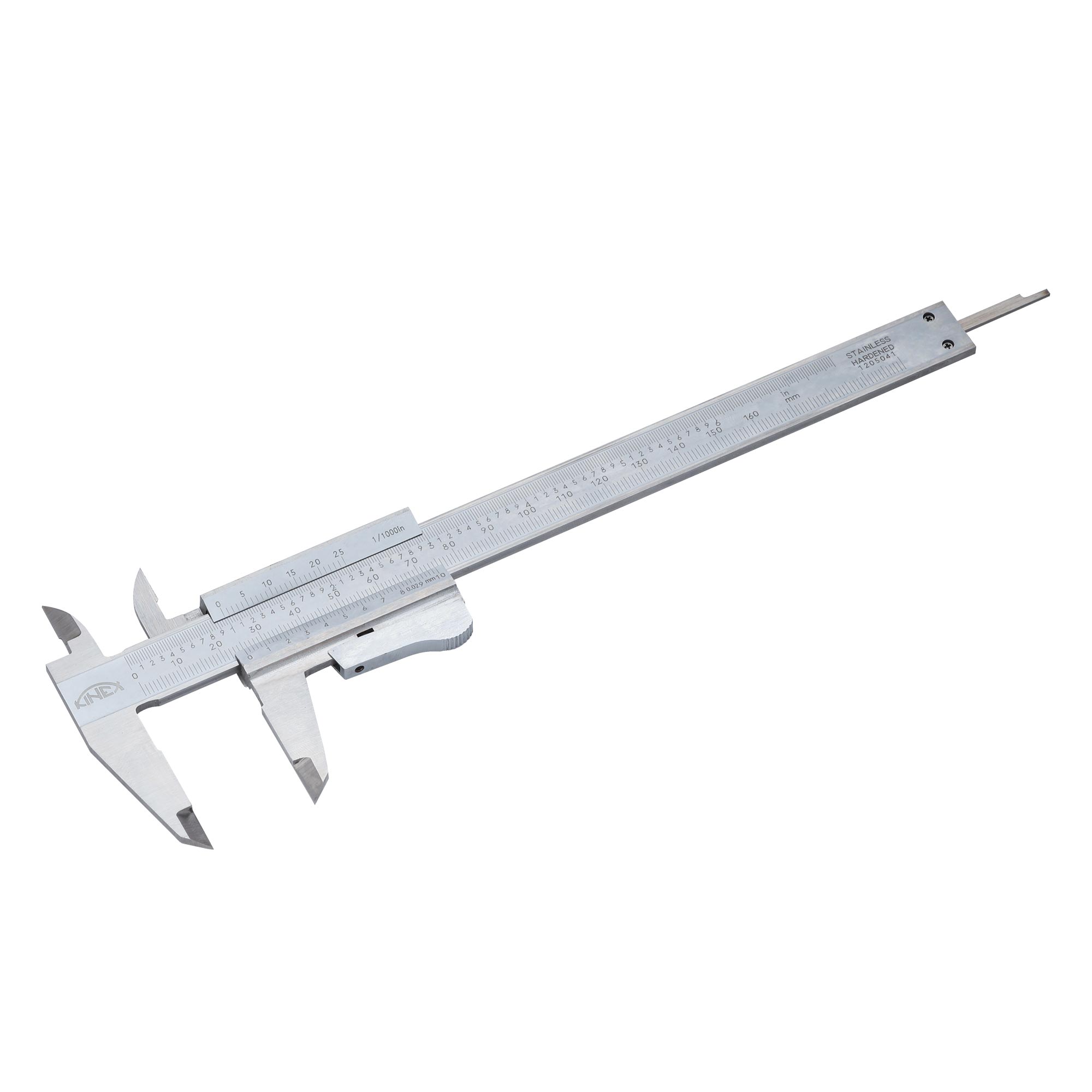 Штангенциркуль Kinex ШЦ-1-160/40мм 0,02мм+inch DIN862 6000-20