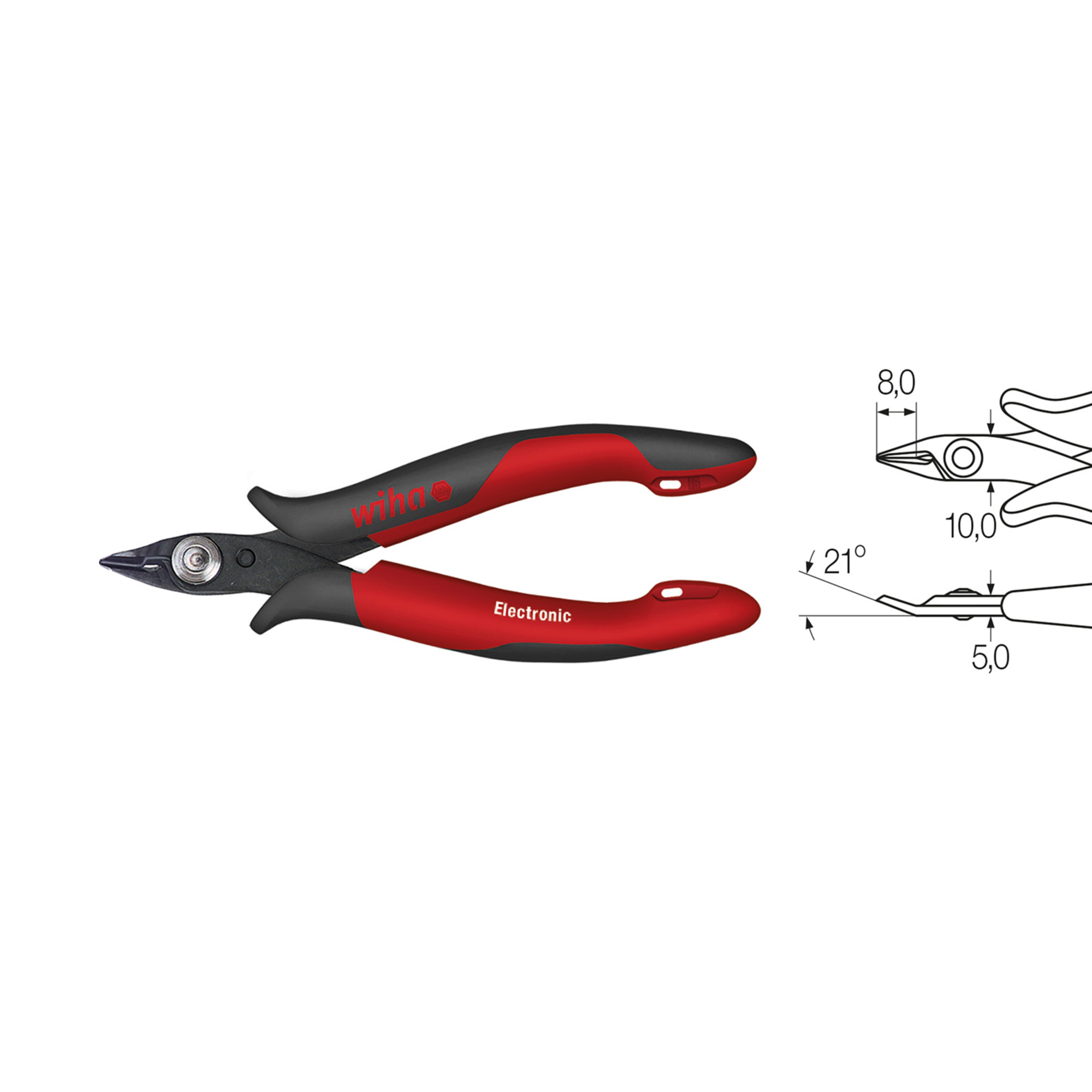 Бокорезы 130мм Electronic Wiha Z40103 26813