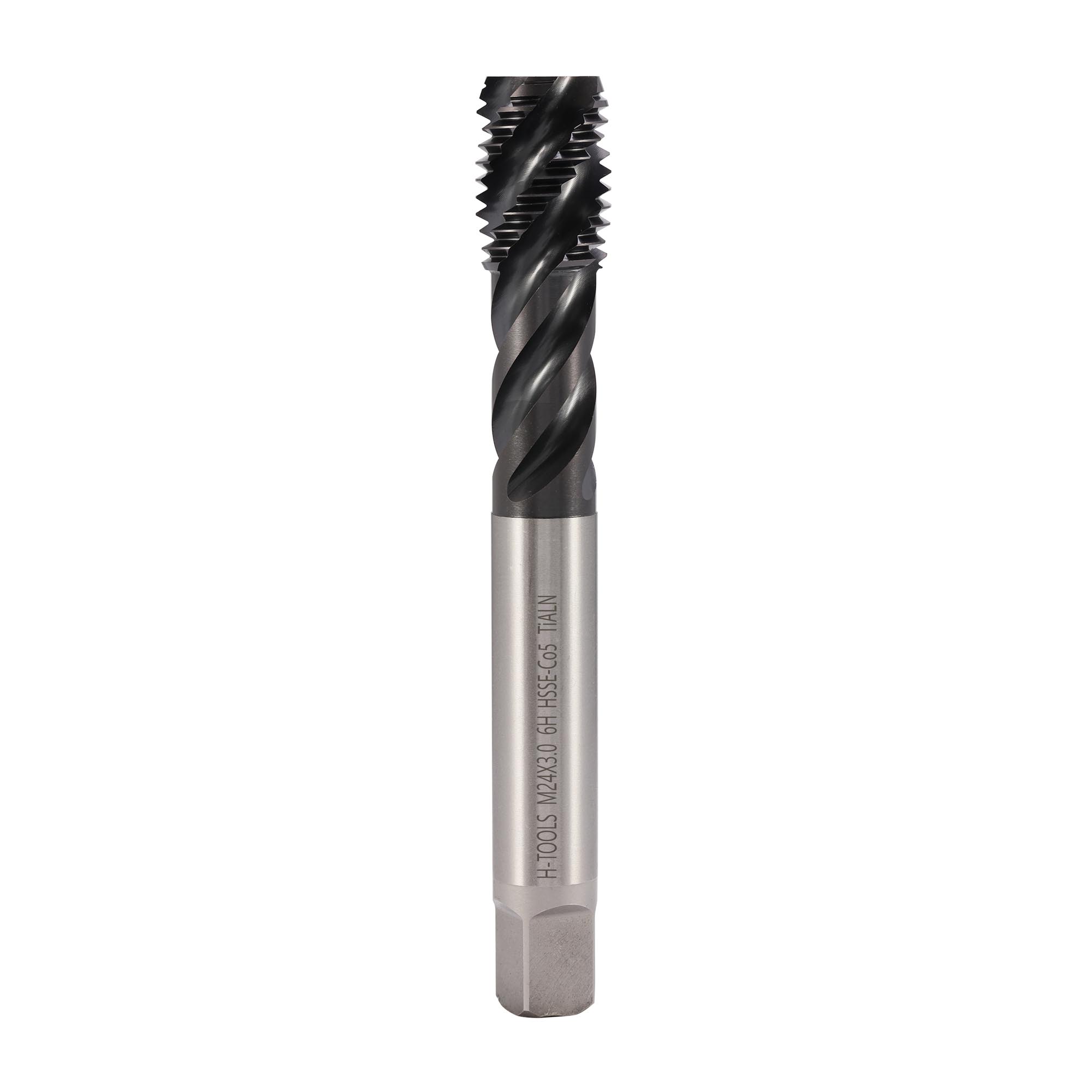 Метчик винтовой машинный H-Tools М24х3,0 DIN376 HSSE-TiALN 6h C/2-3P R45 233240EFHT