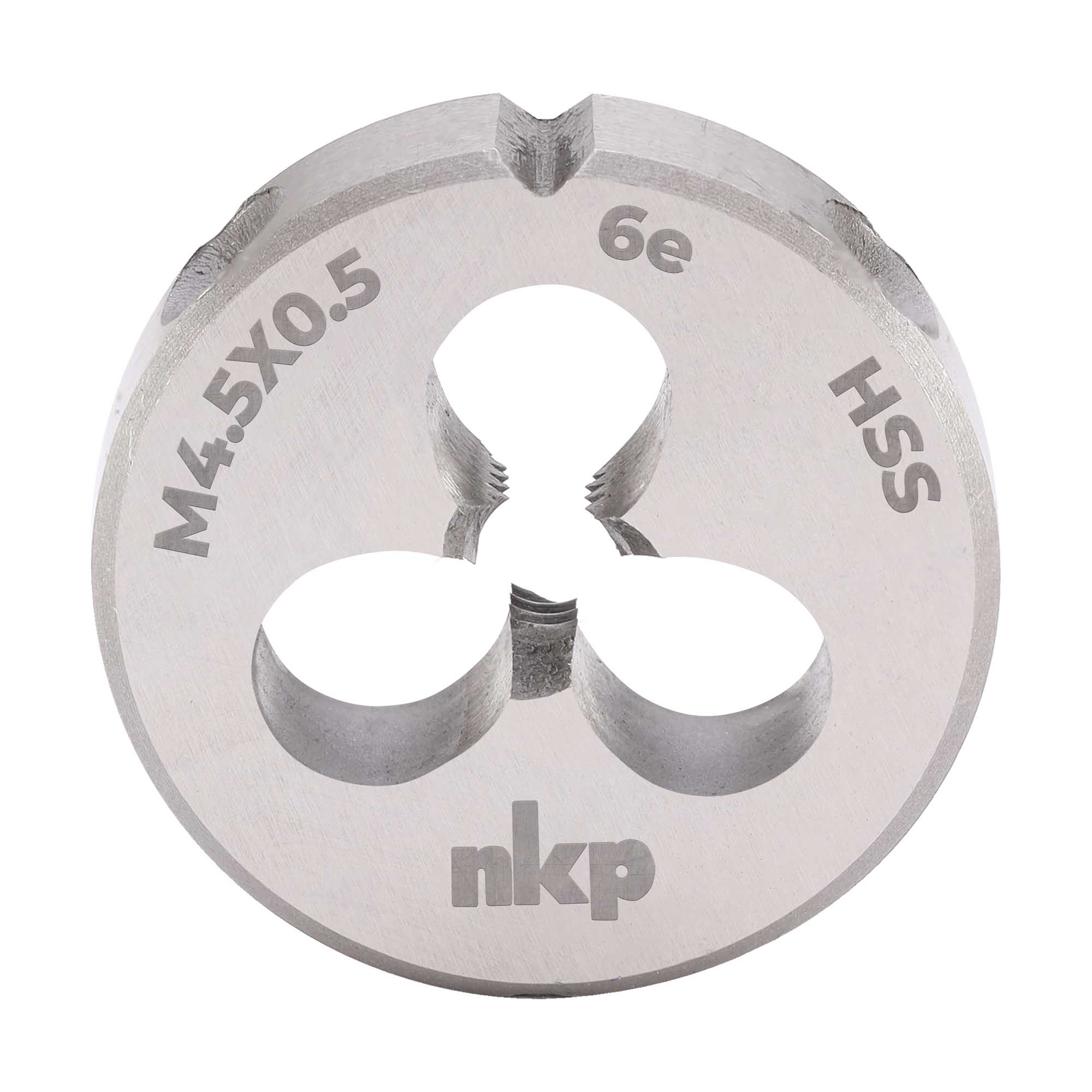 Плашка NKP М4,5х0,5 DINEN22568 HSS 6e 20х5мм 239046N