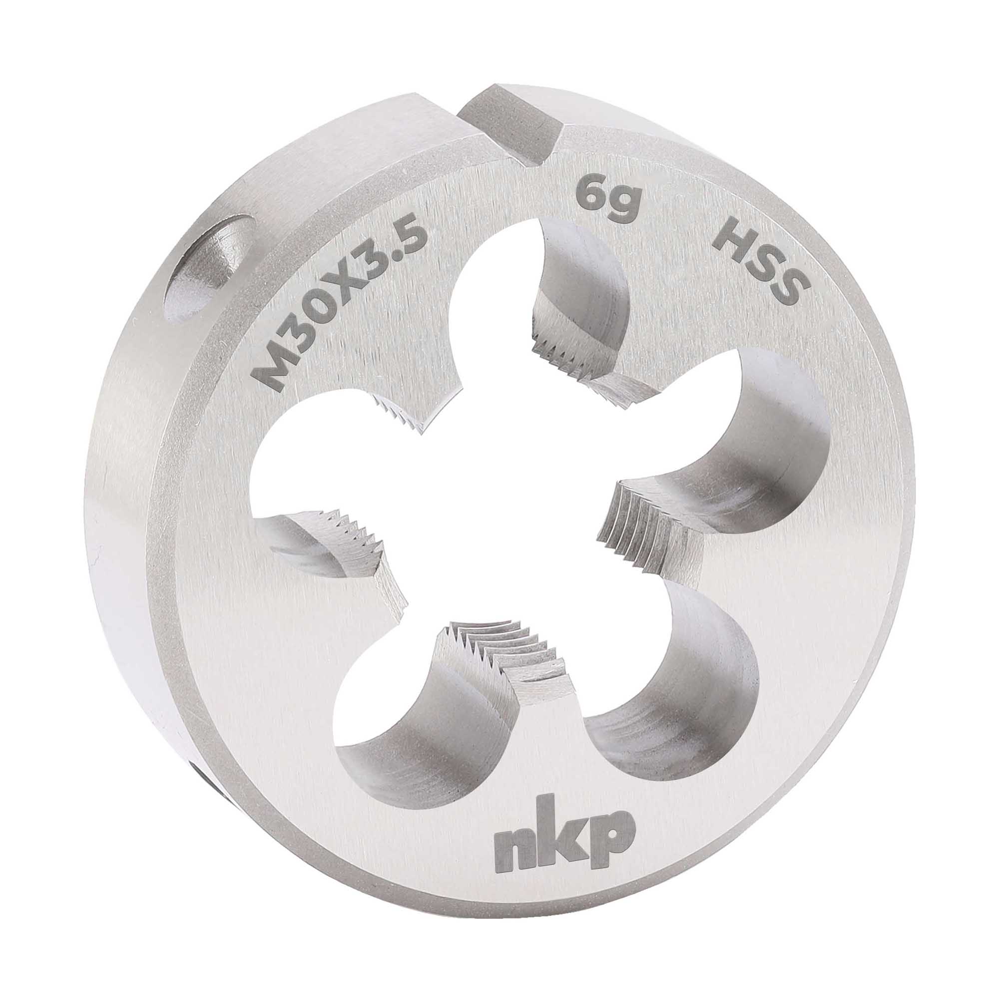Плашка NKP М30х3,5 DINEN22568 HSS 6g 65х25мм 240300N
