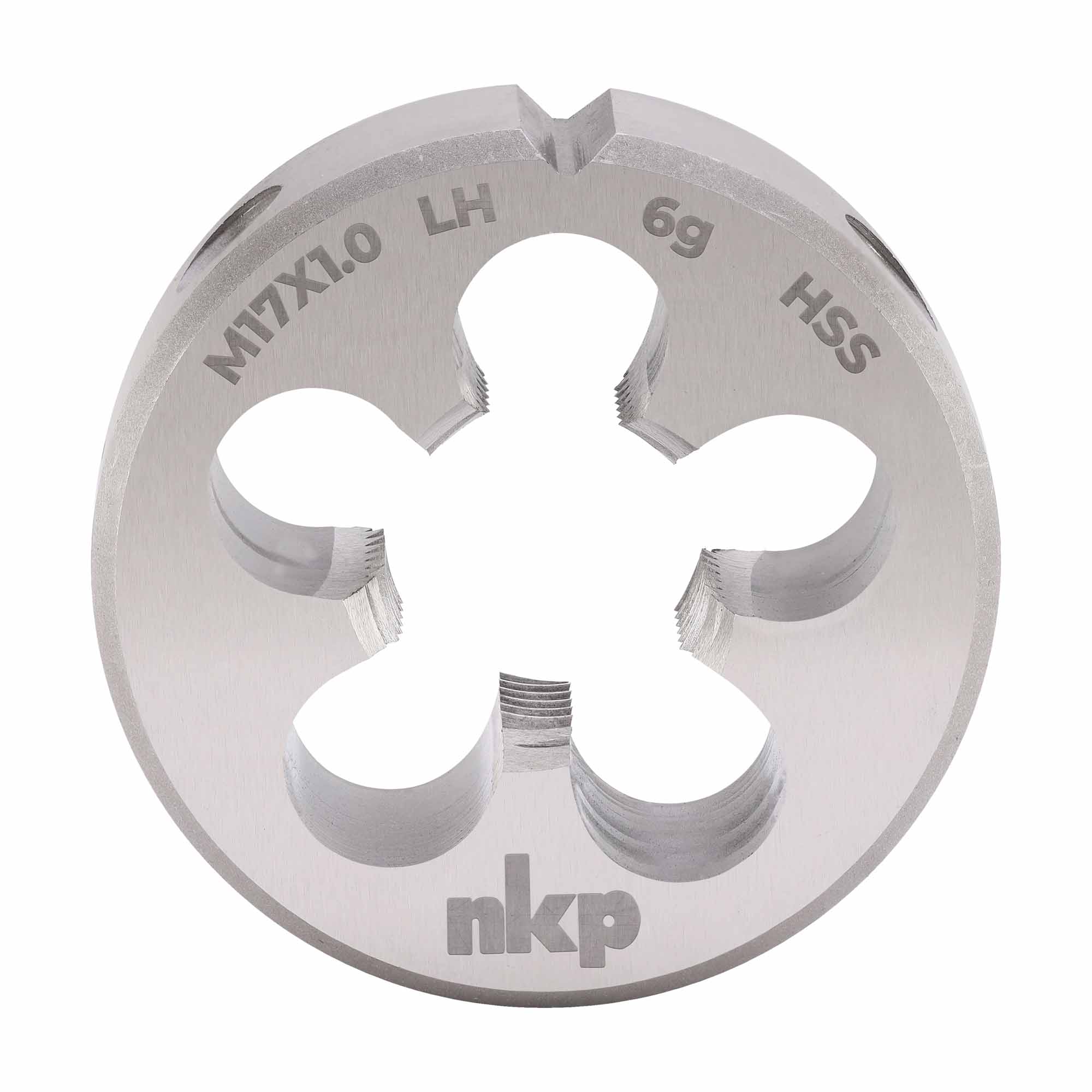 Плашка левая NKP М17х1,0 DINEN22568 HSS 6g 45х14мм 250171N
