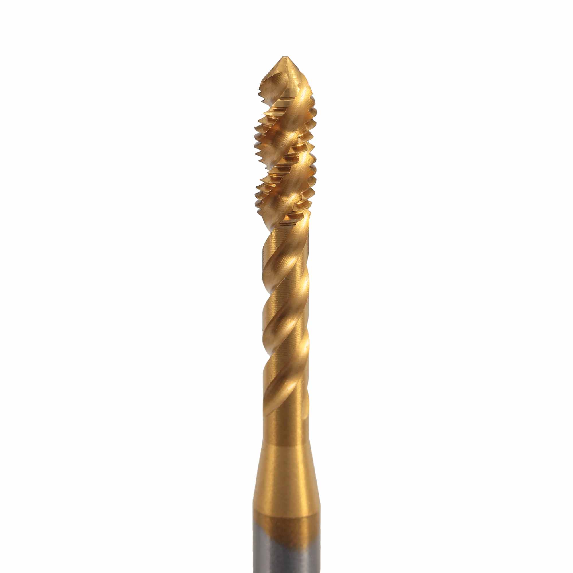 Метчик винтовой машинный H-Tools М2х0,4 DIN371 HSSE-TiN 5h6h C/2-3P R45 516X01-C2-0020