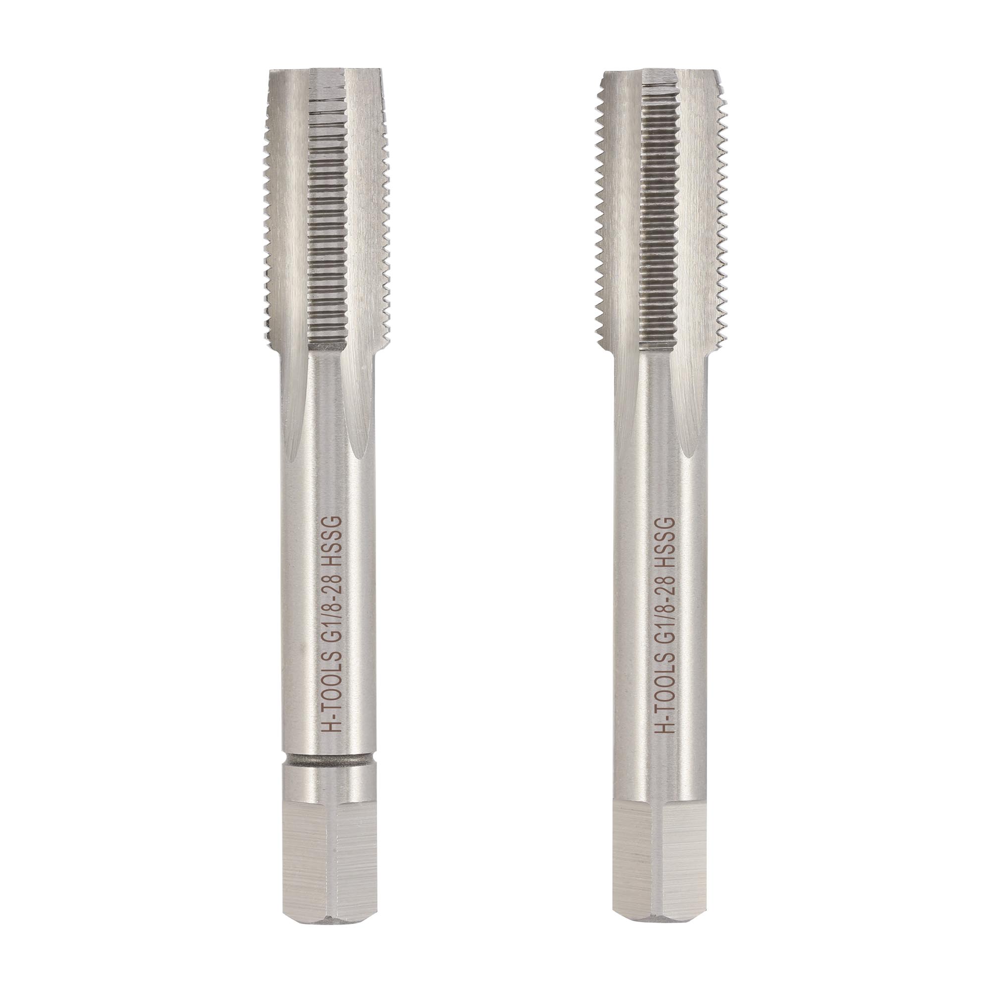 Набор метчиков 2шт H-Tools HSS-G DIN5157 G 1/8"-28 25312HT