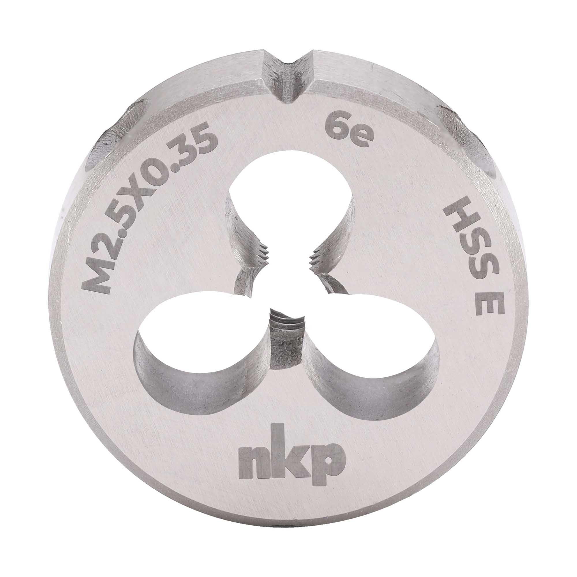 Плашка NKP М2,5х0,35 DINEN22568 HSSE 6e 16х5мм 289024N