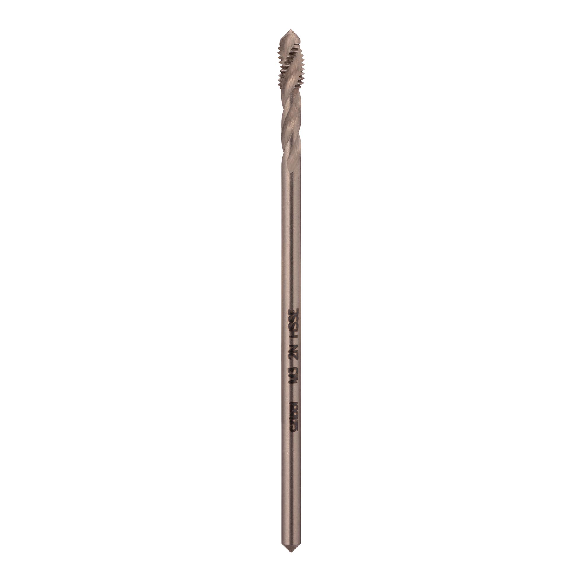 Метчик винтовой машинный Bucovice Tools HSSE DIN376 2n метрическая резьба М3х0,5 196030