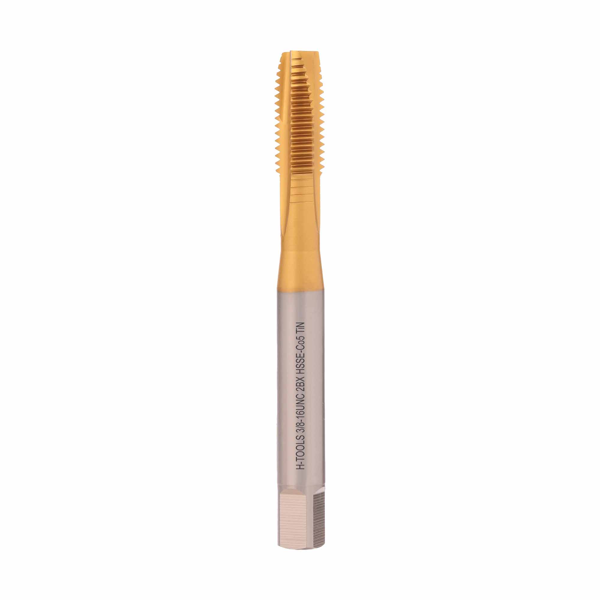 Метчик машинный H-Tools HSSE-TiN DIN371 UNC 3/8"-16 74518ETHT