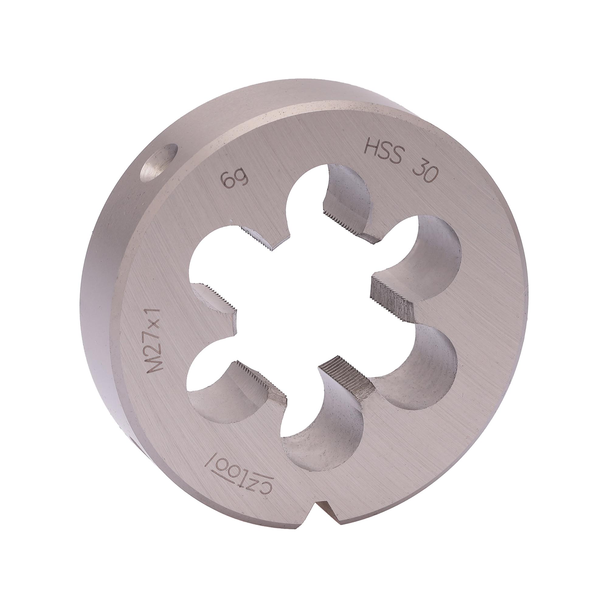 Плашка Bucovice Tools М27х1,0 HSS DIN EN 22568 6g 65х18мм 240273