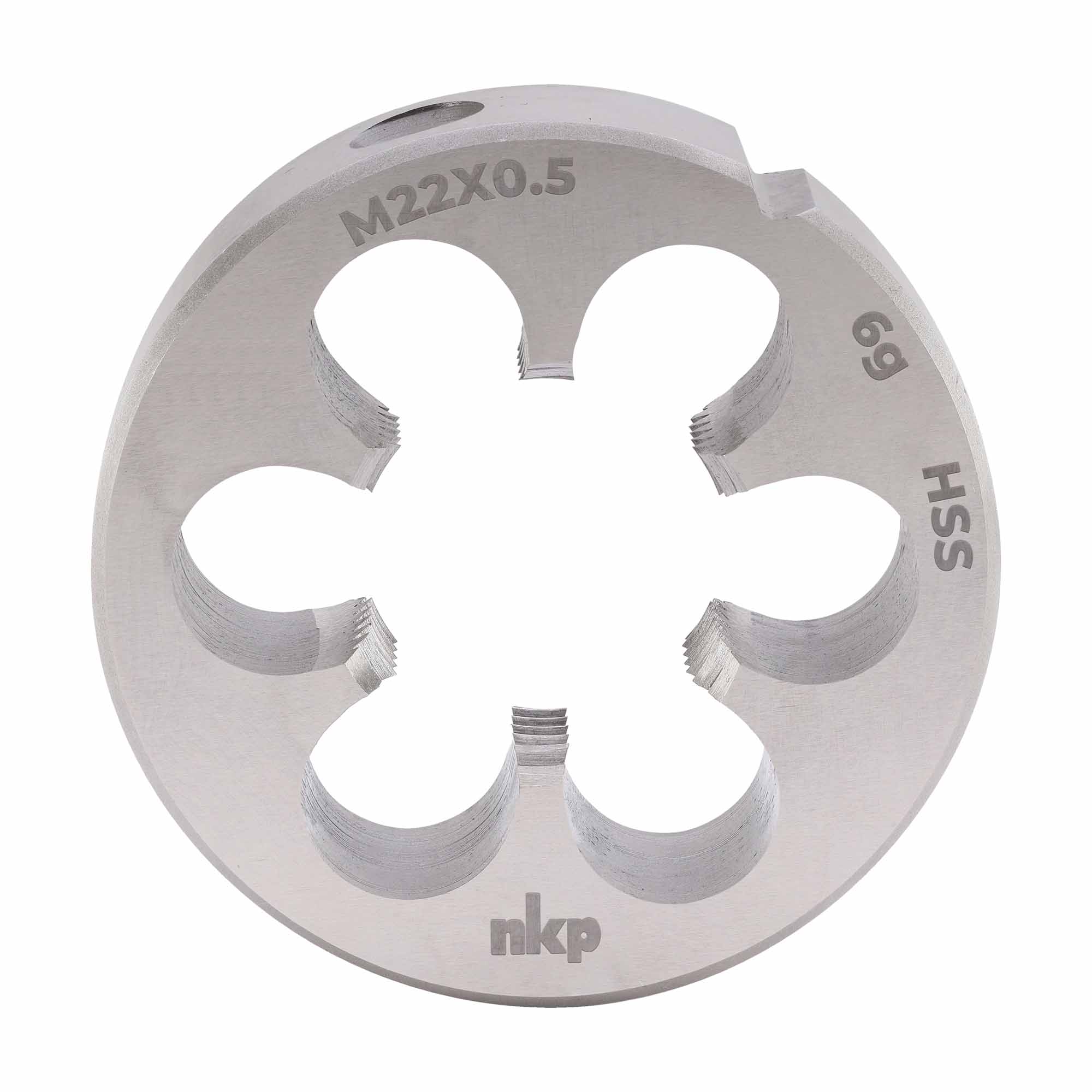 Плашка NKP М22х0,5 DINEN22568 HSS 6g 55х16мм 240225N