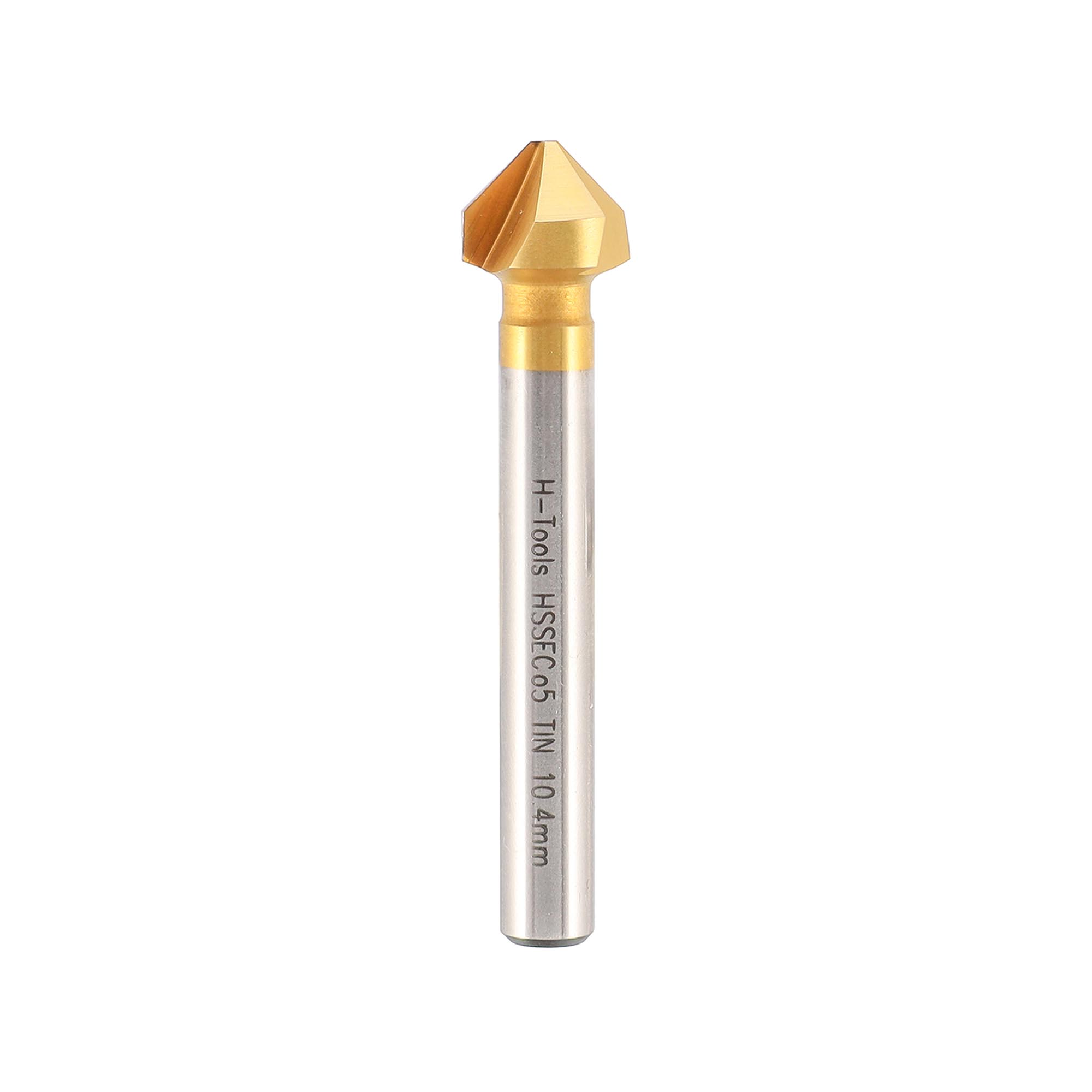 Зенковка по металлу H-Tools 90° 10,4мм HSSE-Co5 TiN 795104EHT