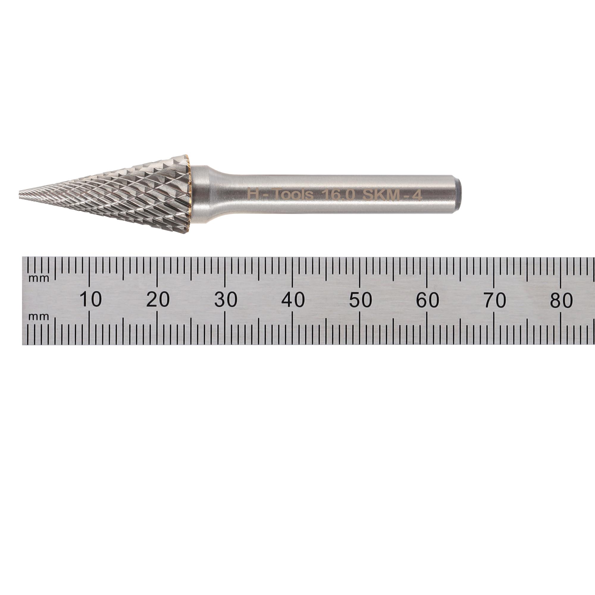 Бор-фреза твердосплавная H-Tools M(SKM) 16,0x25x65x6мм HM 116039HT