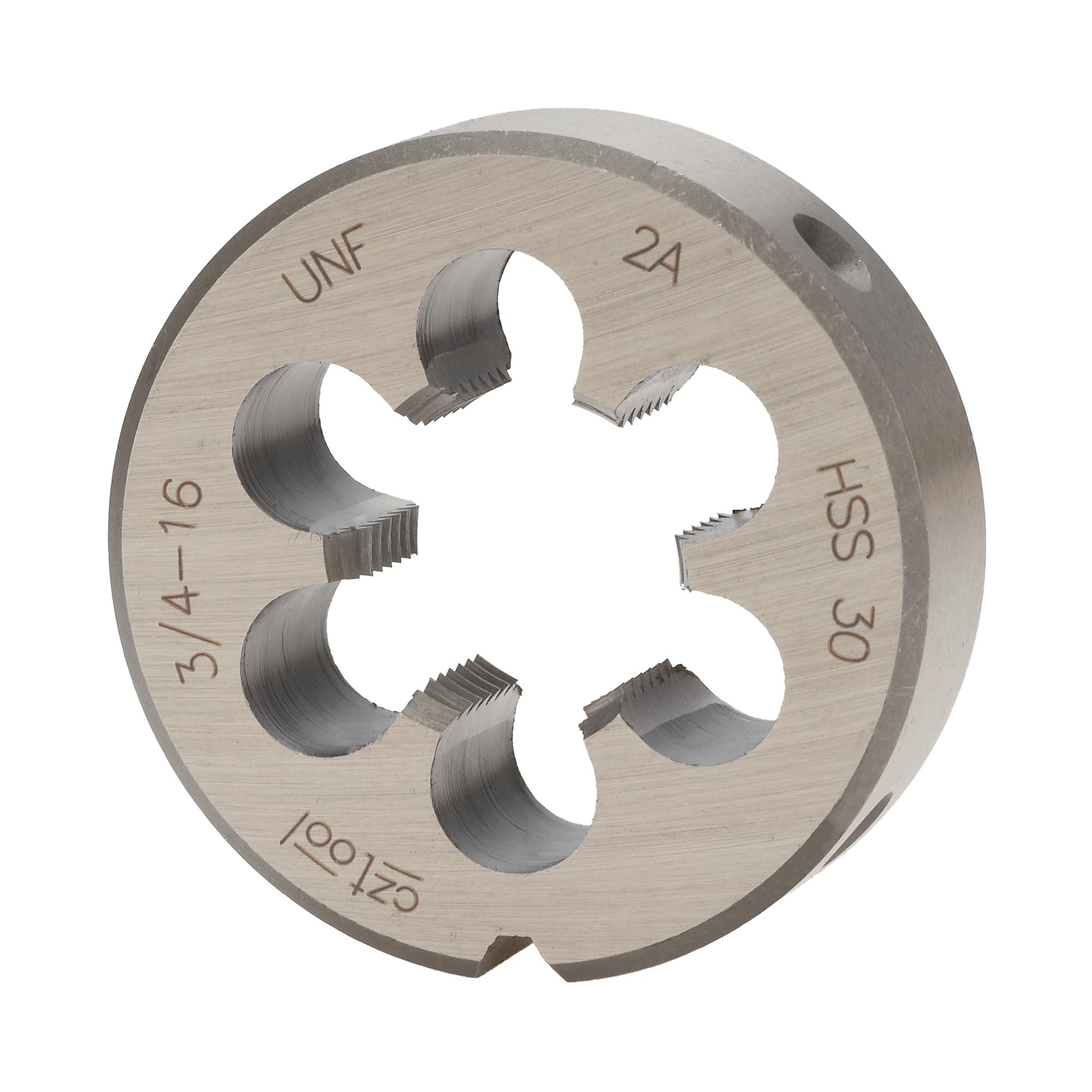Плашка дюймовая Bucovice Tools UNF 3/4"-16 HSS DIN EN 22568 2A 45x14мм 246340BT