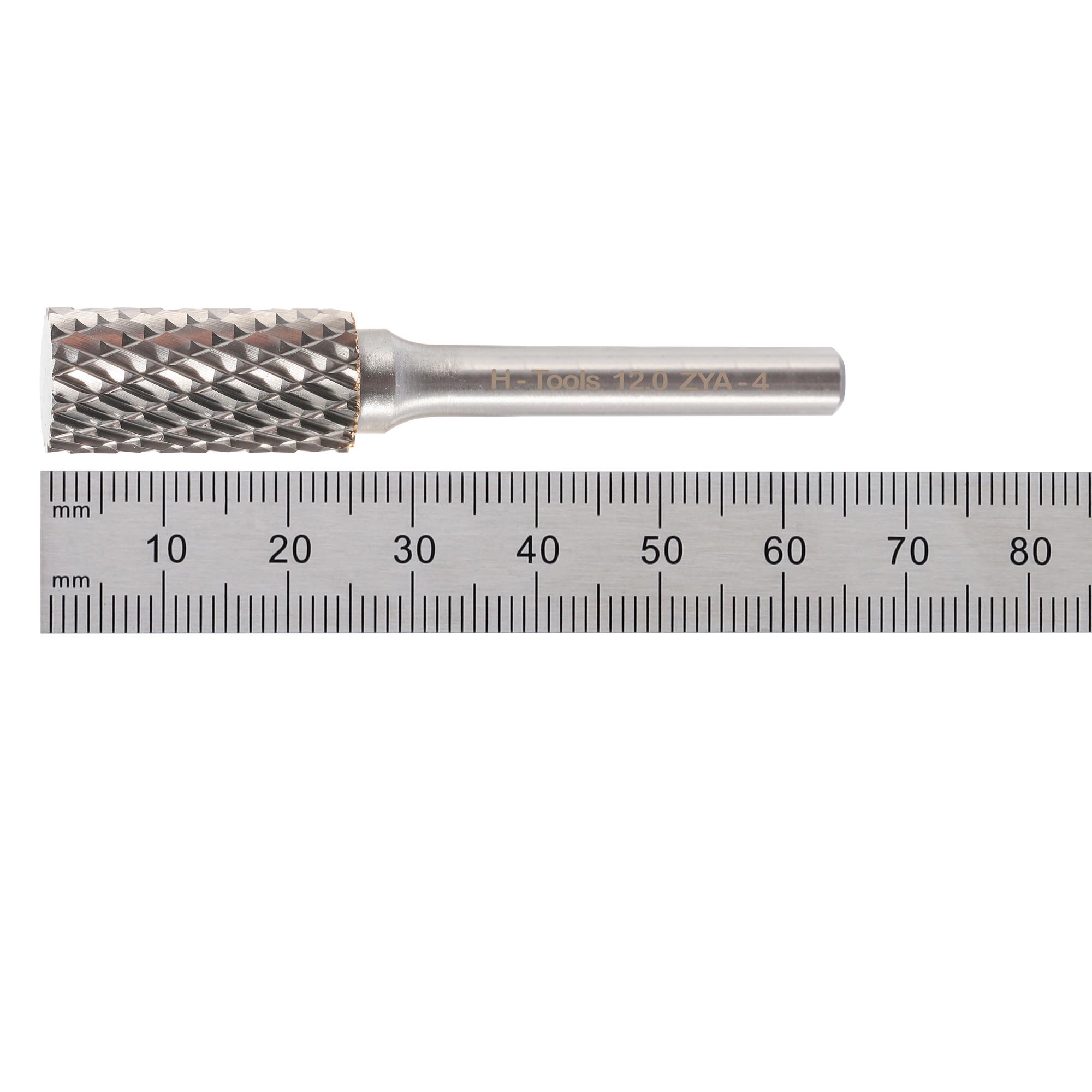 Бор-фреза твердосплавная H-Tools A(ZYA) 12,0x25x65x6мм HM 116013HT