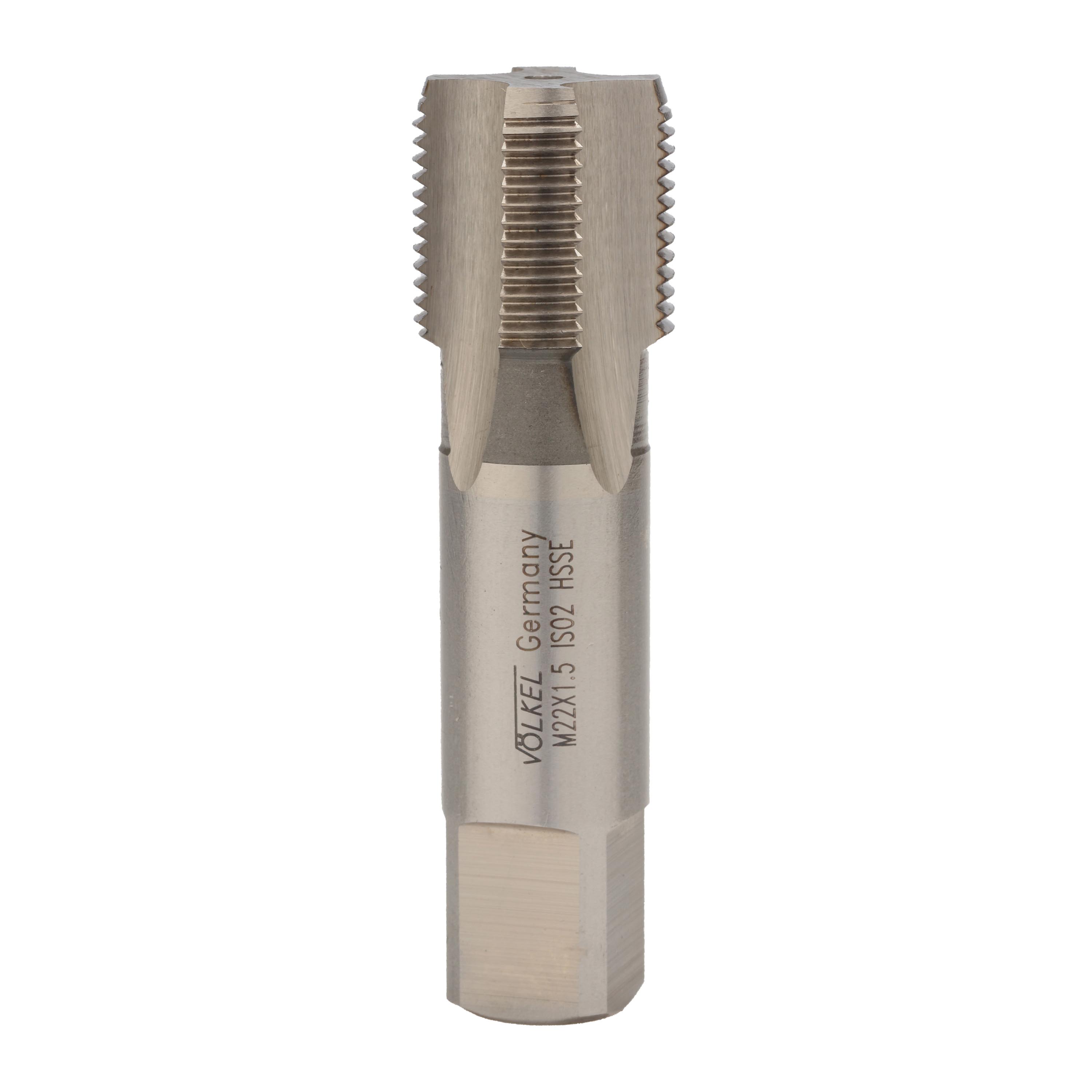 Метчик Volkel HSSE DIN2181 6h метрическая резьба М22х1,5 №3 56394-2