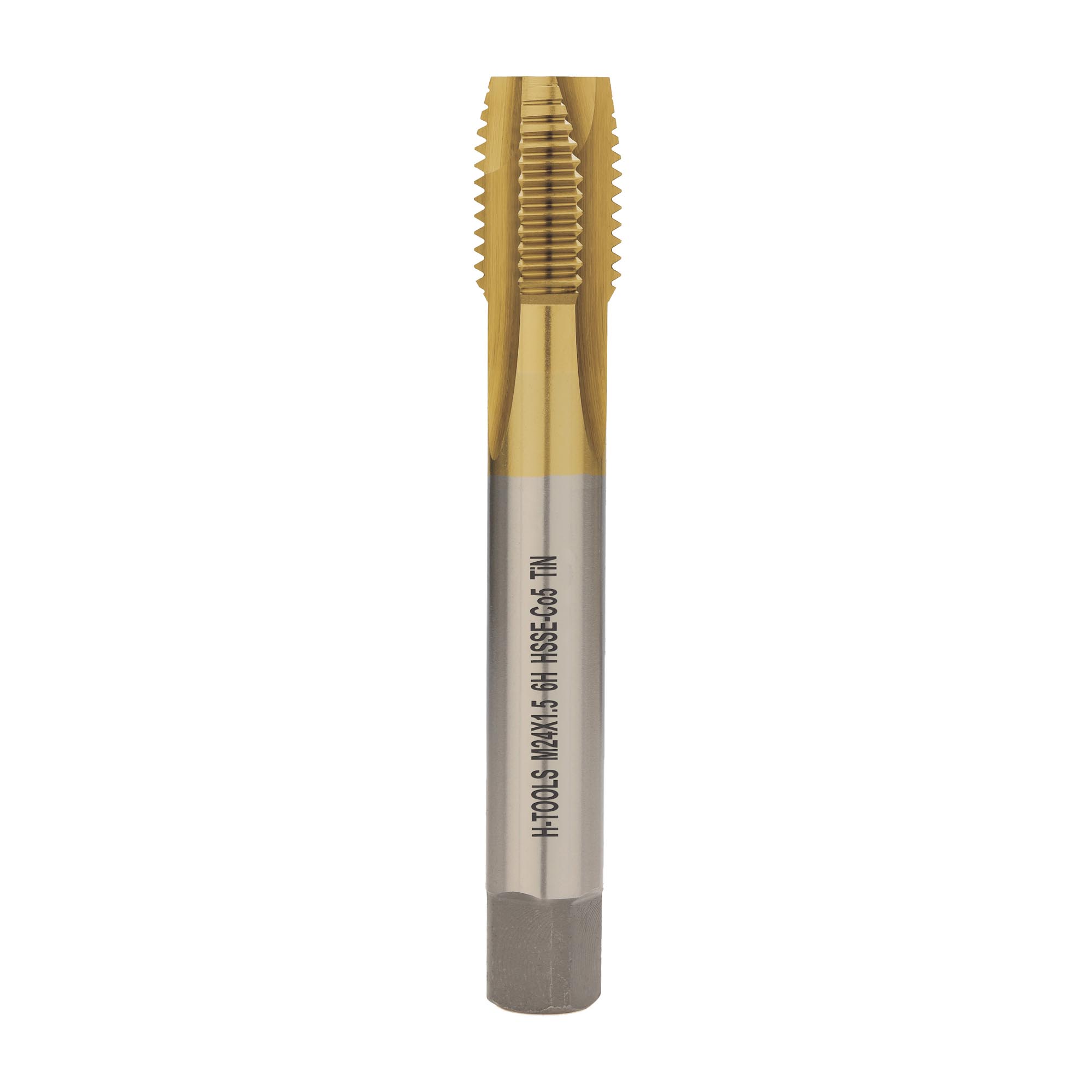 Метчик машинный H-Tools М24х1,5 DIN374 HSSE-TiN 6h B/4-5P 113X01-D2-0242
