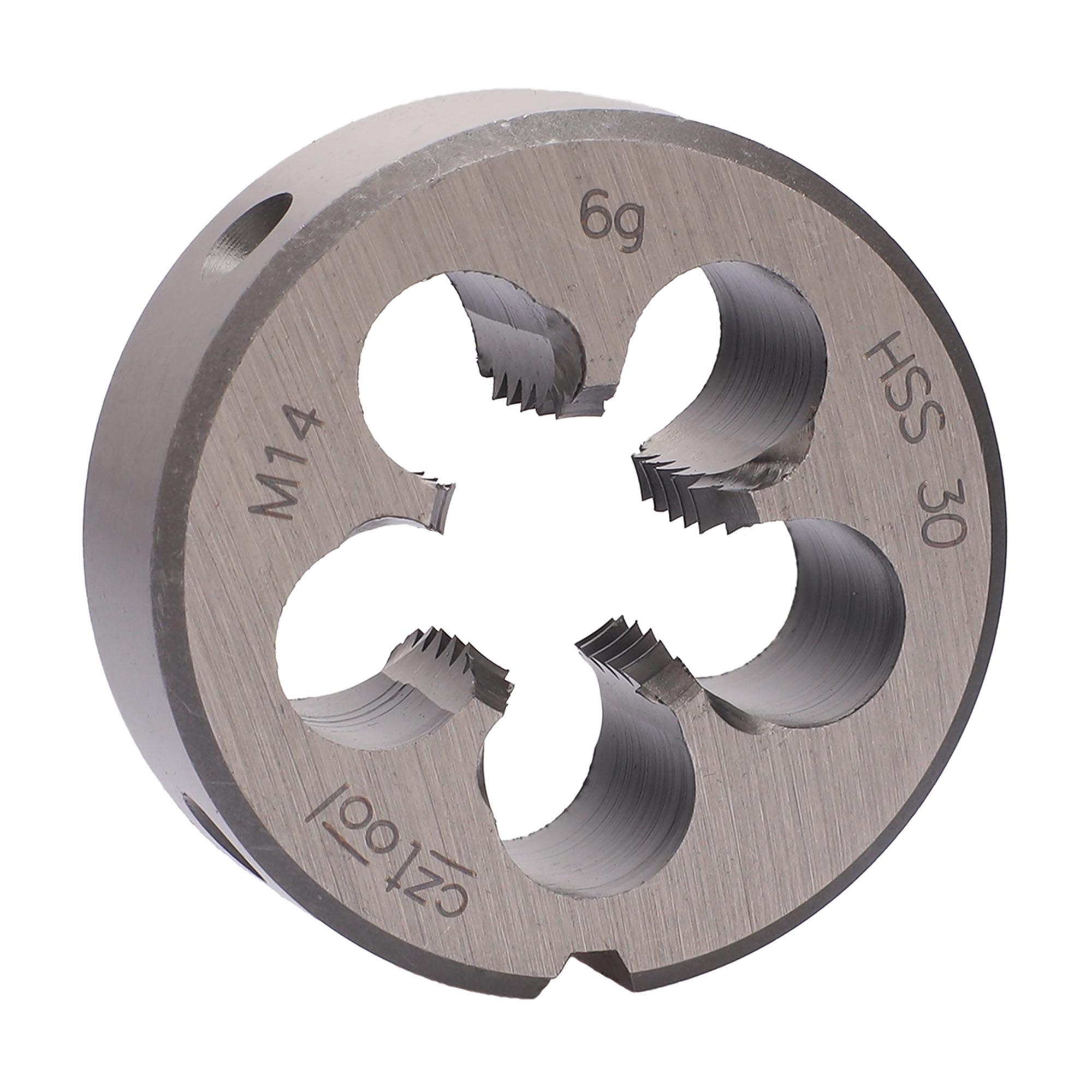 Плашка с стружколомом Bucovice Tools М14х2,0 HSS DIN EN 22568 6g 38х14мм 270140