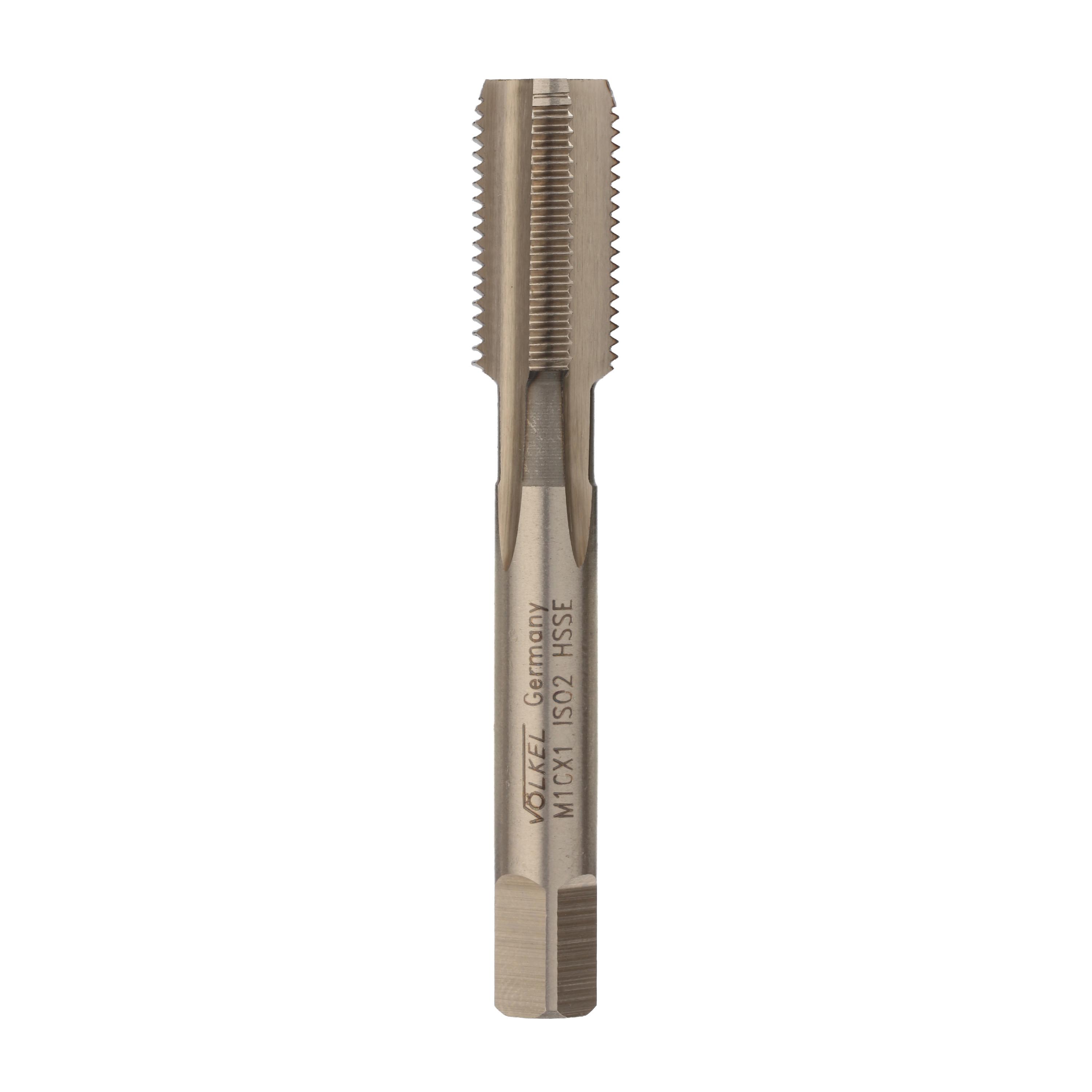 Метчик Volkel HSSE DIN2181 6h метрическая резьба М10х1,0 №3 56336-2