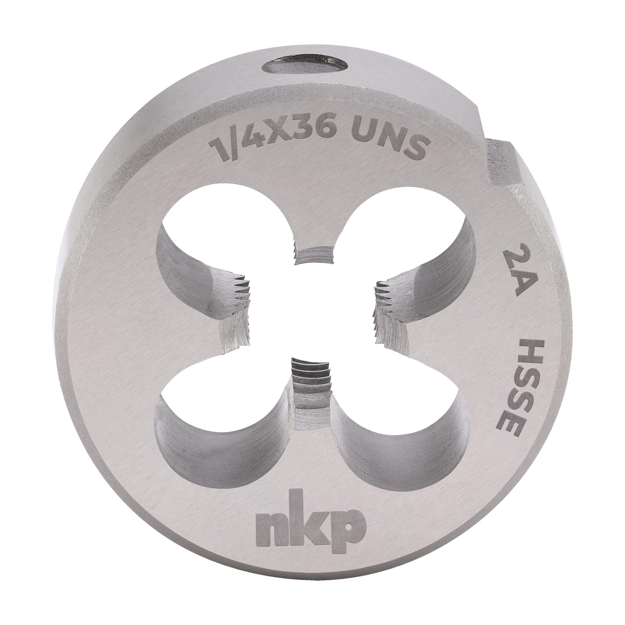 Плашка дюймовая NKP UNS 1/4" -36 HSSE DIN22568 20x5мм 2990140UNS36