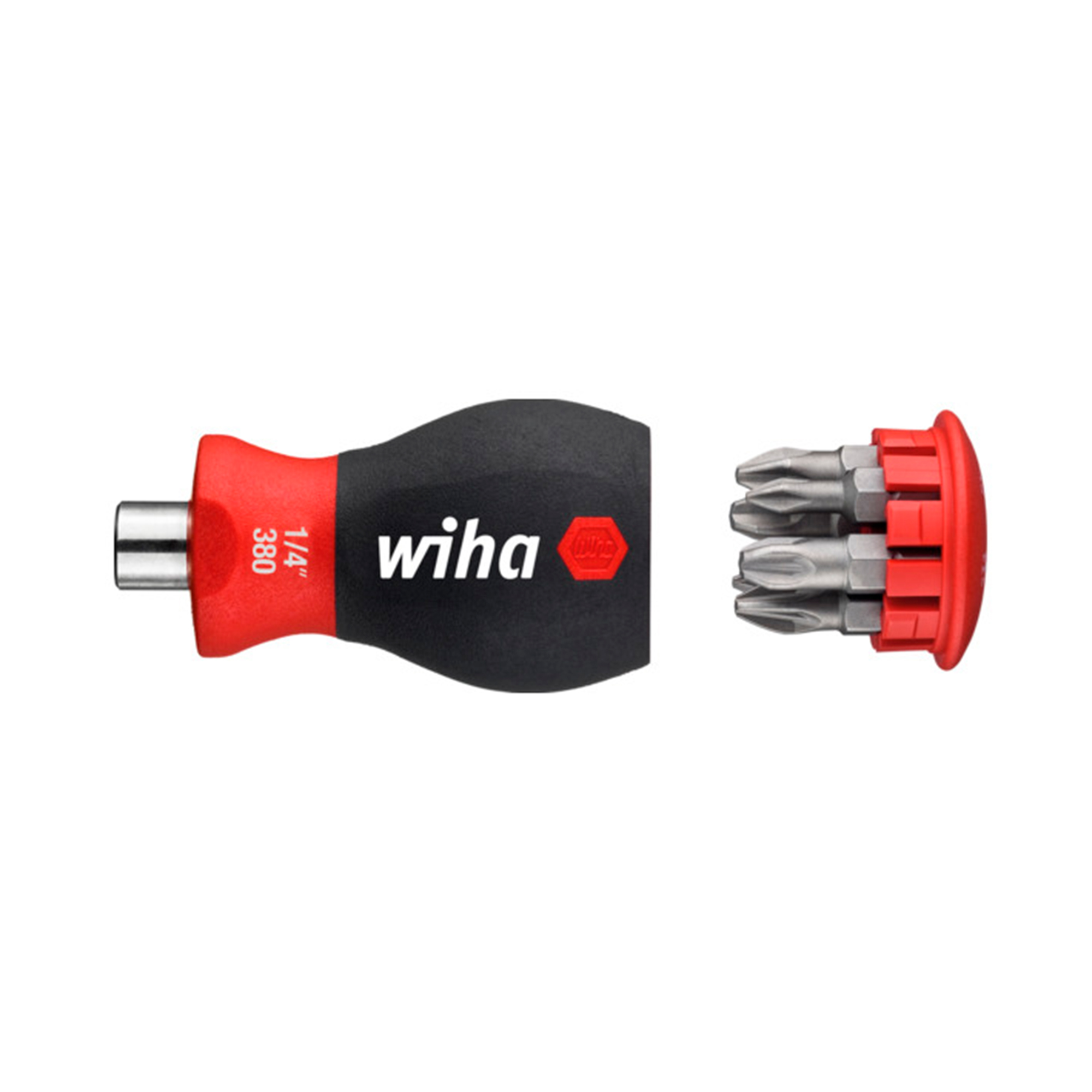 Отвертка с насадками Stubby PH/PZ 57мм 6шт Wiha 3801-02 33741 (SB)