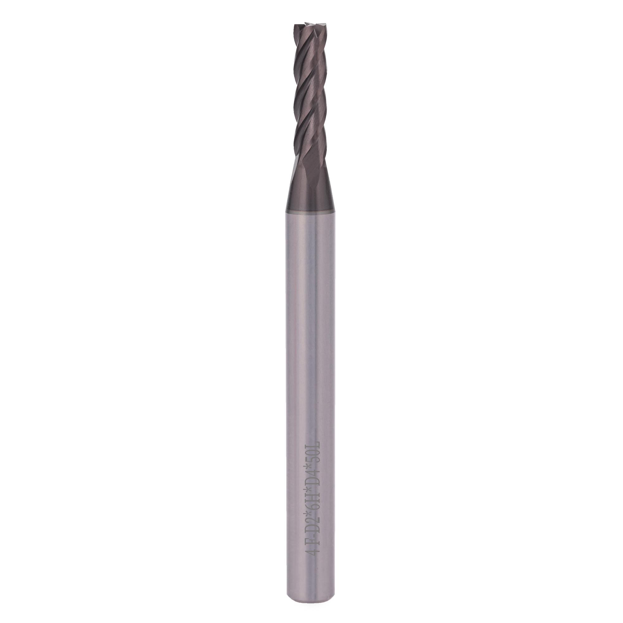 Фреза для нержавеющей стали H-Tools 2,0x50/6мм d04 4z S30 AICrN 6726-020