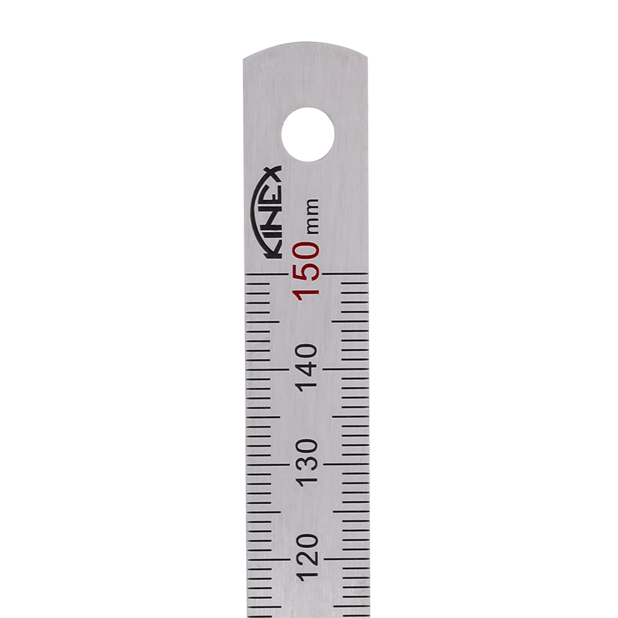 Линейка Kinex K-met 150х13х0,5мм Шкала 1,0мм 1022-0