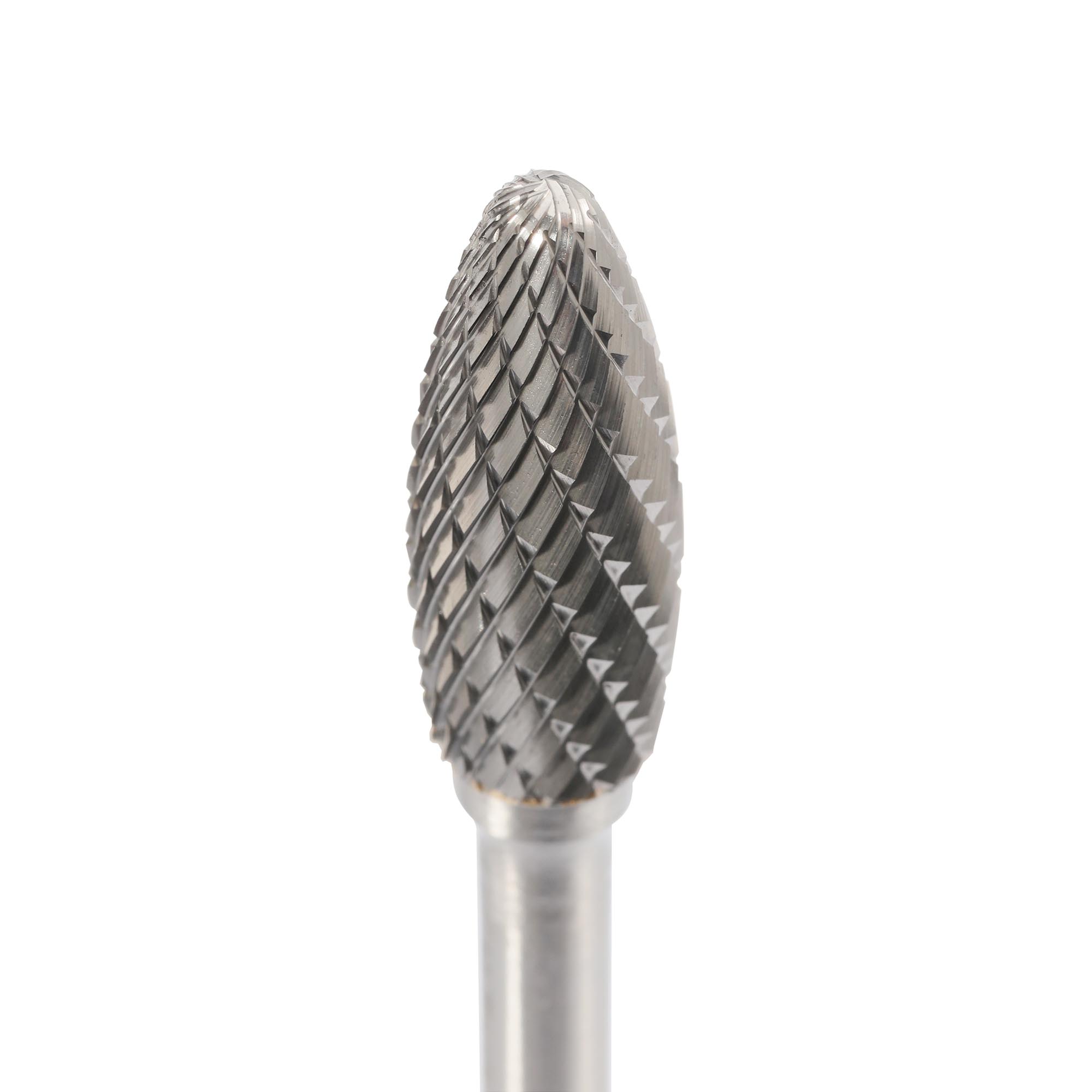 Бор-фреза твердосплавная H-Tools H(FLH) 6,0x14x38x3мм HM 116246HT