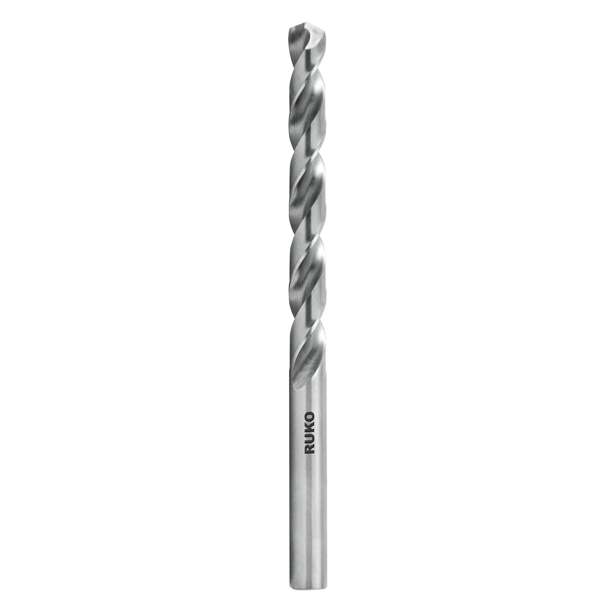 Сверло по металлу Ruko 12x151/101мм DIN338 HSSE-Co5 VA h8 5xD 130° 215120Z