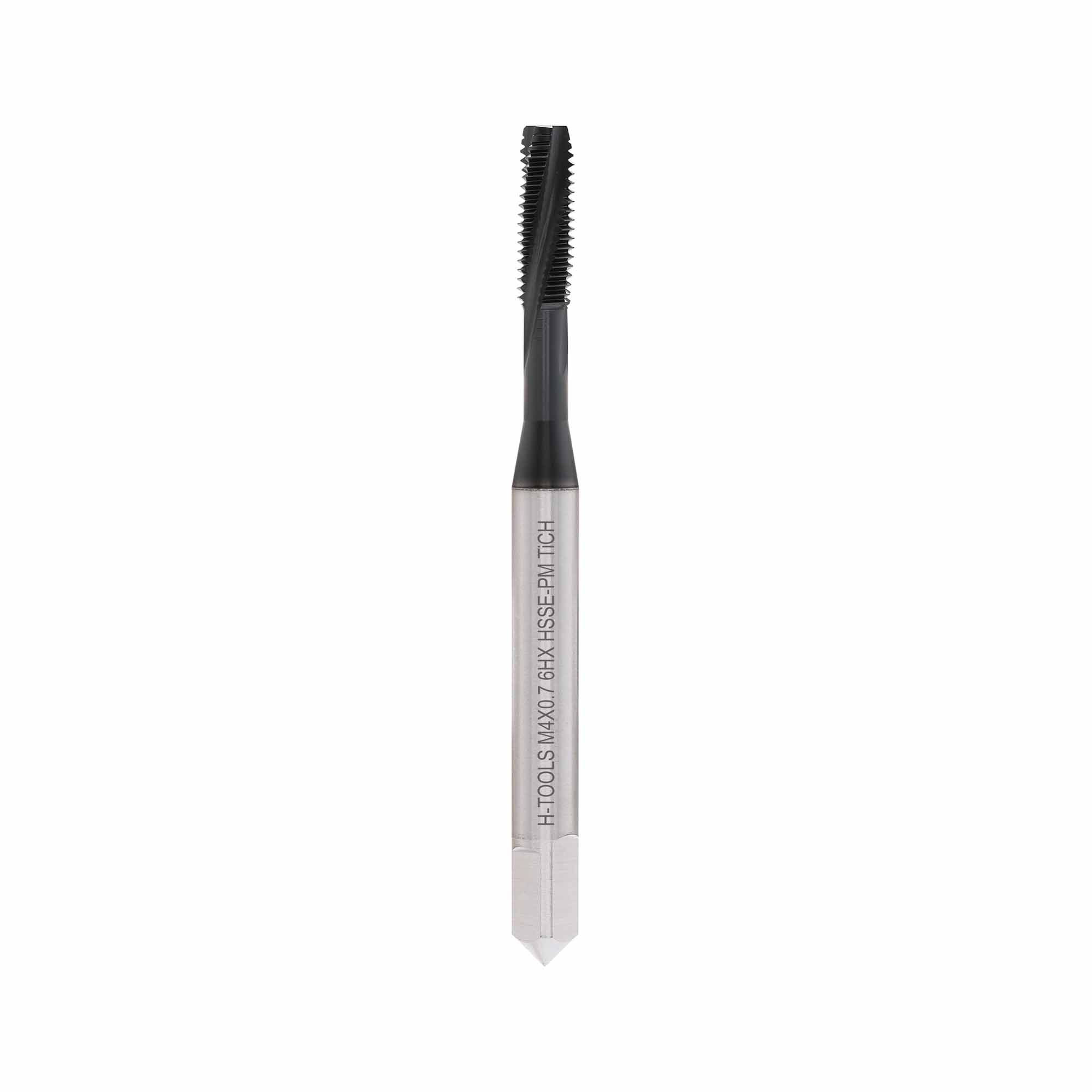 Метчик винтовой для Титана H-Tools М4х0,7 DIN371 HSSEPM-TiCN 6HX C/2-3P R15 SC512502Ti