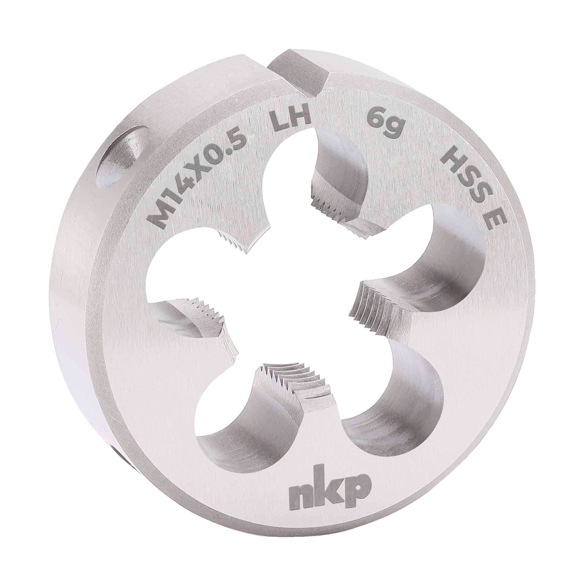 Плашка левая NKP М14х0,5 DINEN22568 HSSE 6g 38х10мм 294145N