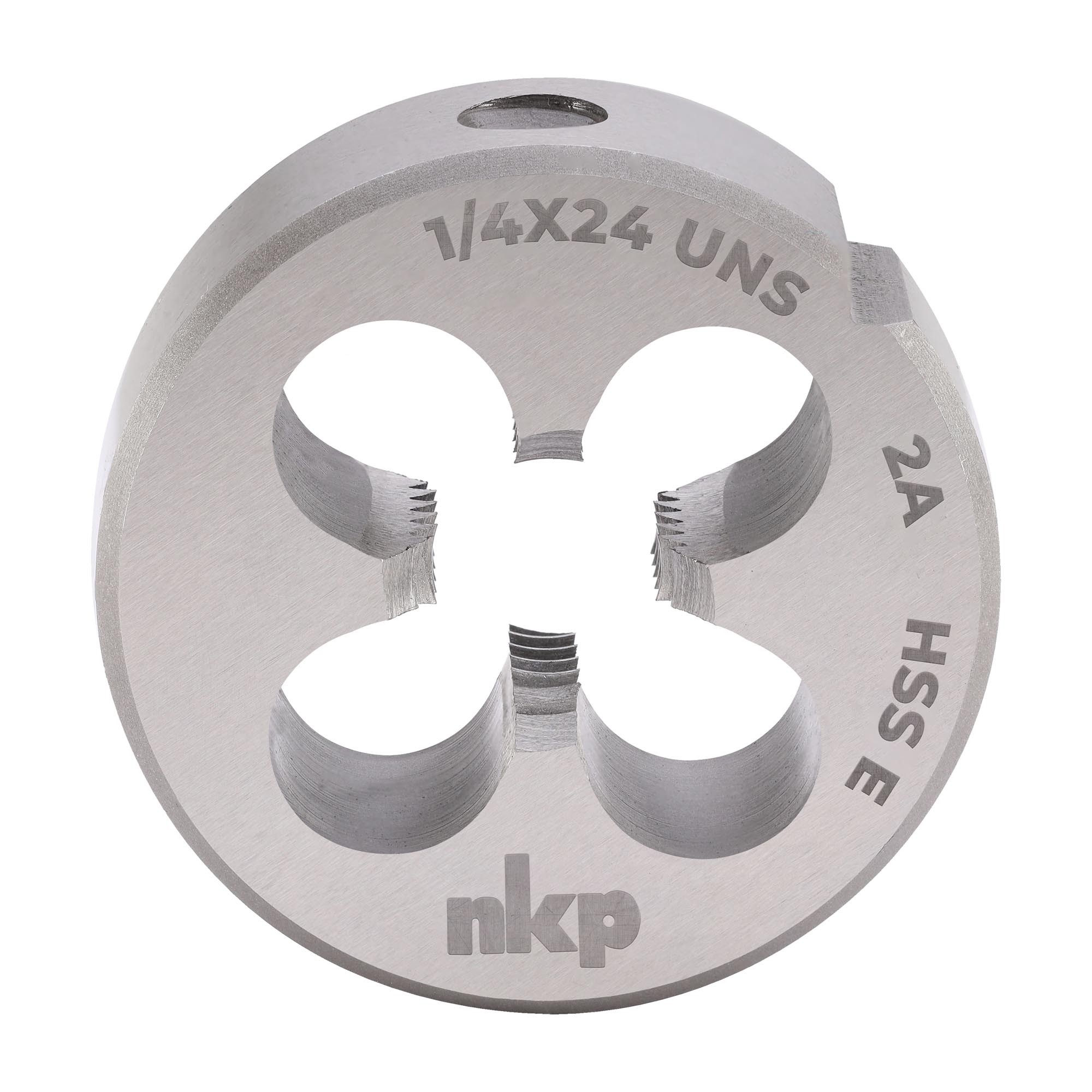 Плашка дюймовая NKP UNS 1/4" -24 HSSE DIN22568 20x5мм 2990140UNS24
