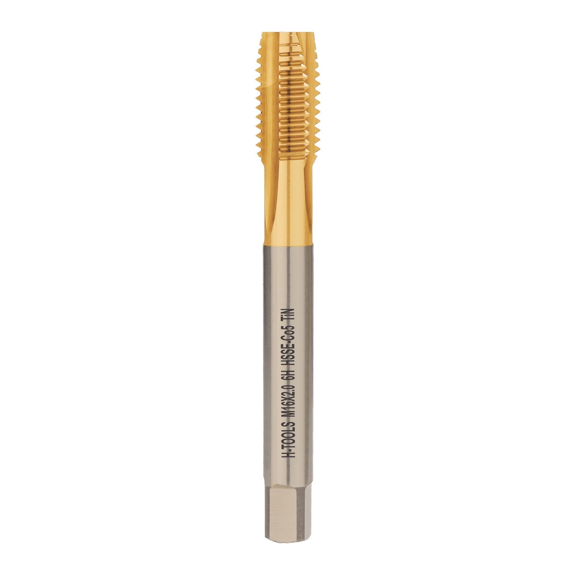 Метчик машинный H-Tools М16х2,0 DIN376 HSSE-TiN 6h B/4-5P 113X01-D2-0160