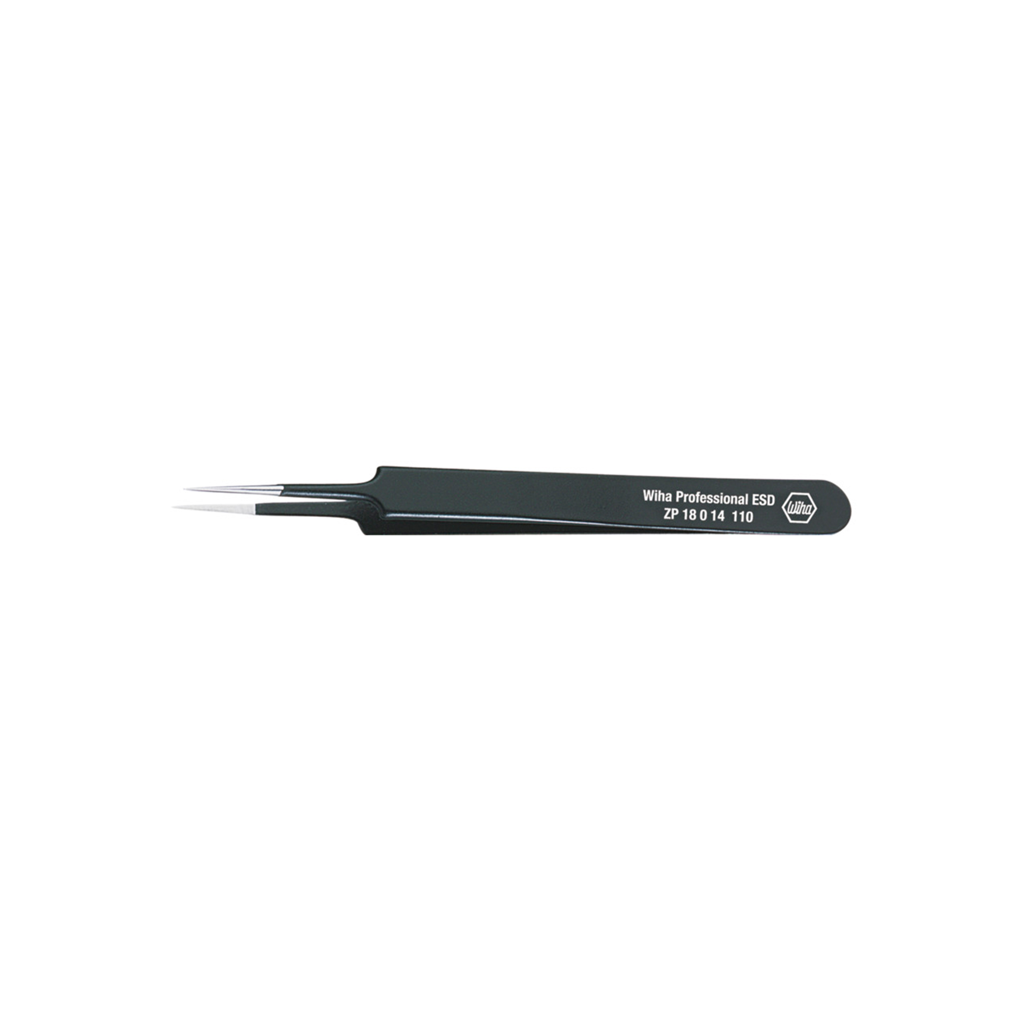 Пинцет прецизионный 110мм тип 5 Professional ESD Wiha ZP18014 32334