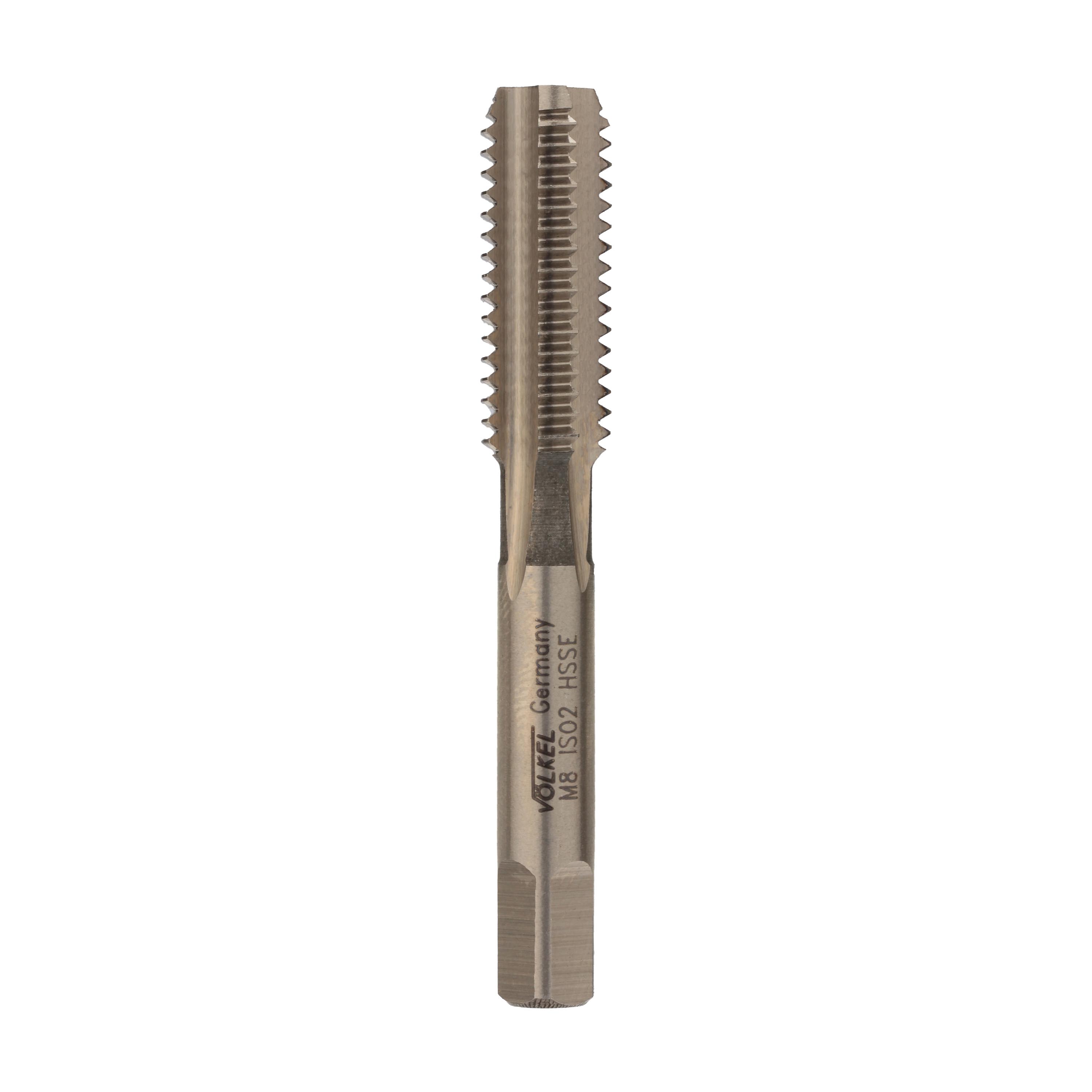 Метчик Volkel HSSE DIN352 6h метрическая резьба М8х1,25 №3 57342-3