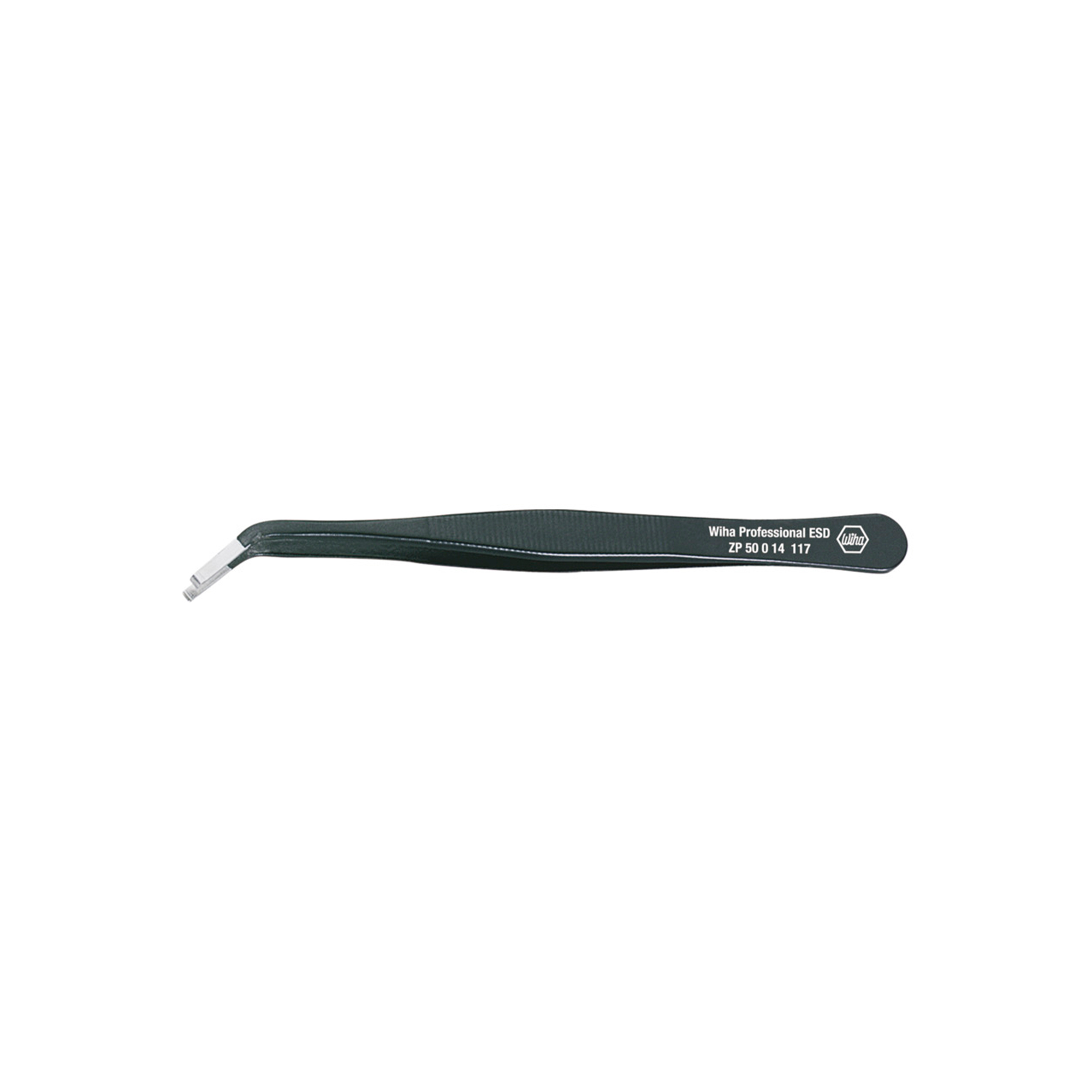 Пинцет прецизионный 117мм тип 59 Professional ESD Wiha ZP50014 32344