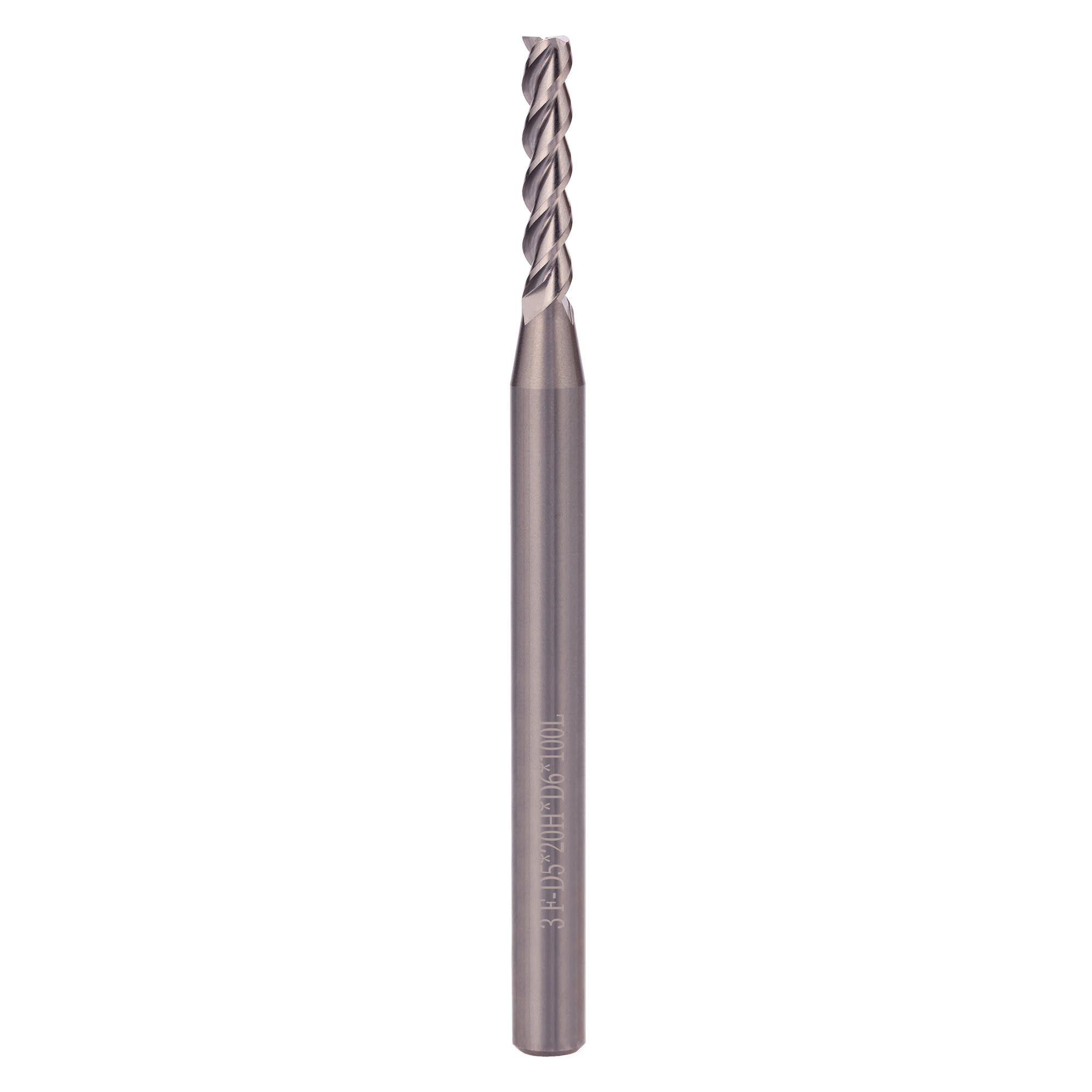 Фреза твердосплавная по алюминию H-Tools 5,0x100/20мм d06 3z A55 6733-050