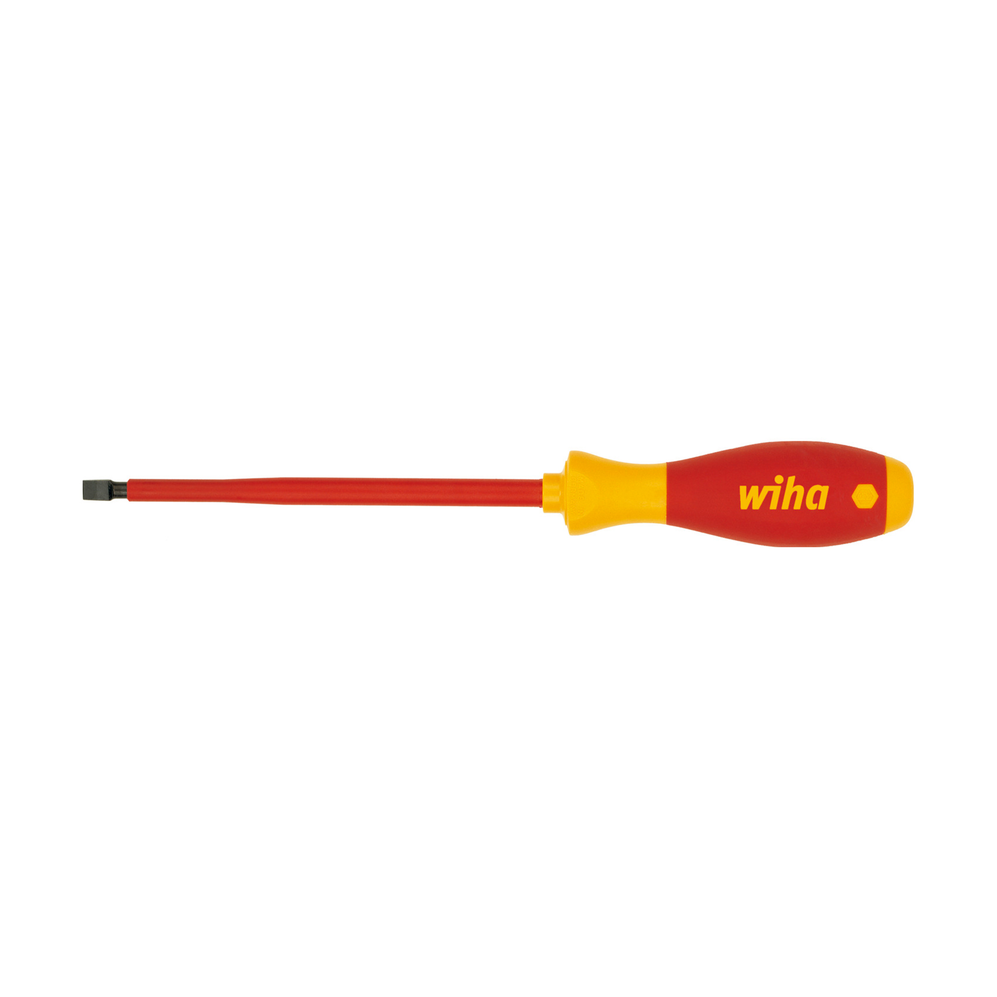 Отвертка диэлектрическая SoftFinish Electric SL2,0х0,4х60мм Wiha 320N 00819