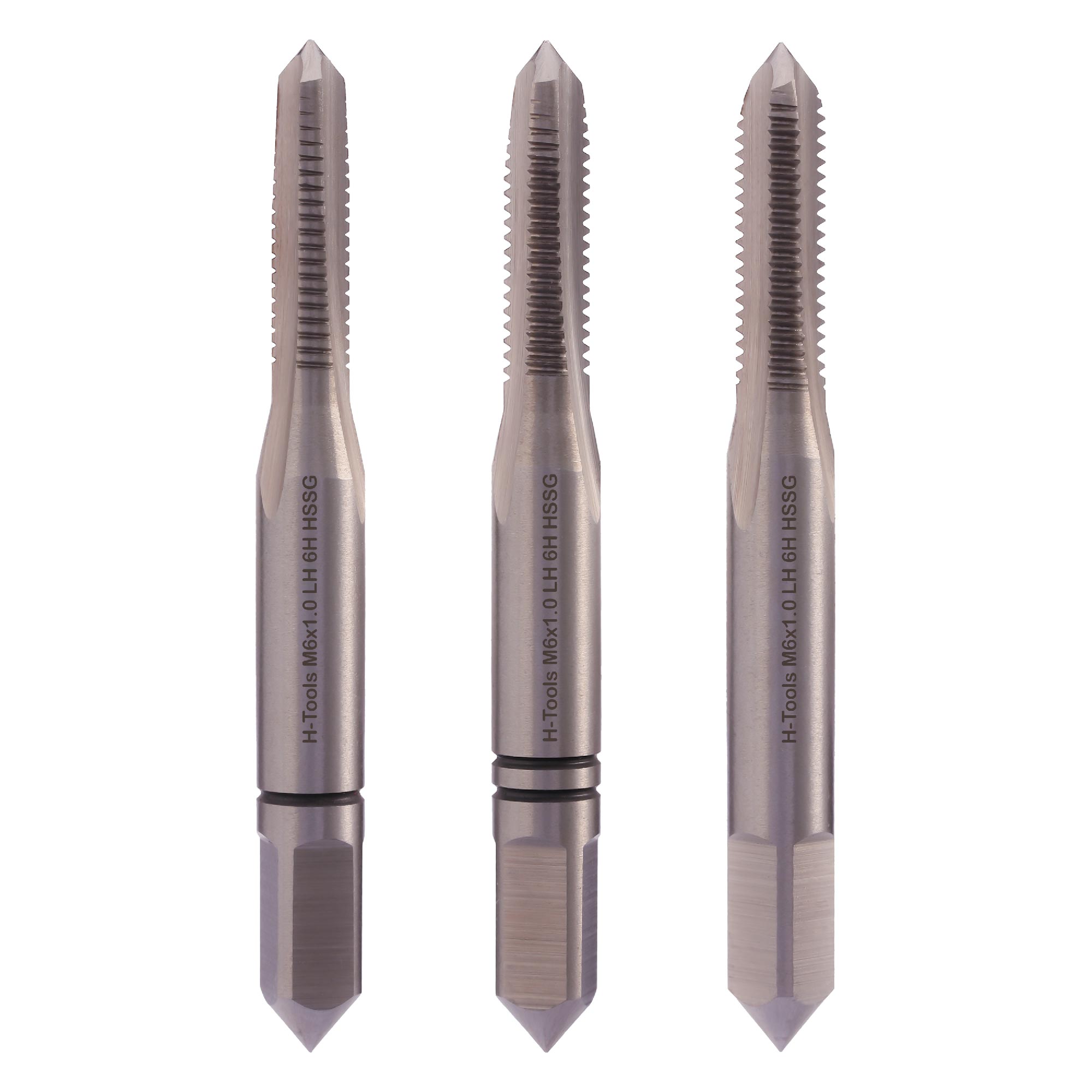 Набор левых метчиков 3шт H-Tools HSS-G DIN352 6h М6х1,0 230060LIHT
