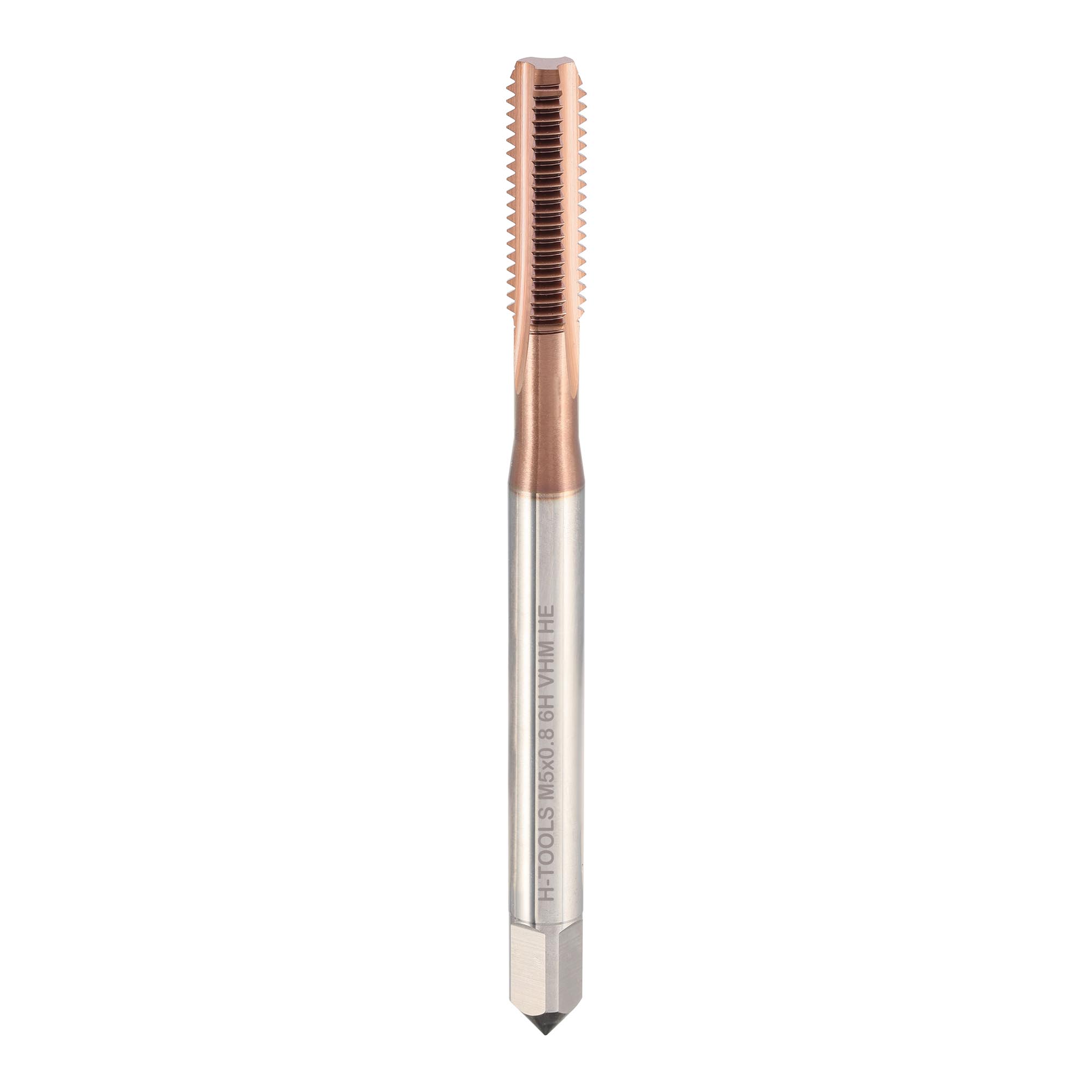 Метчик твердосплавный H-Tools М5х0,8 DIN371 VHM-HE HRC45 125F01-C9-0050