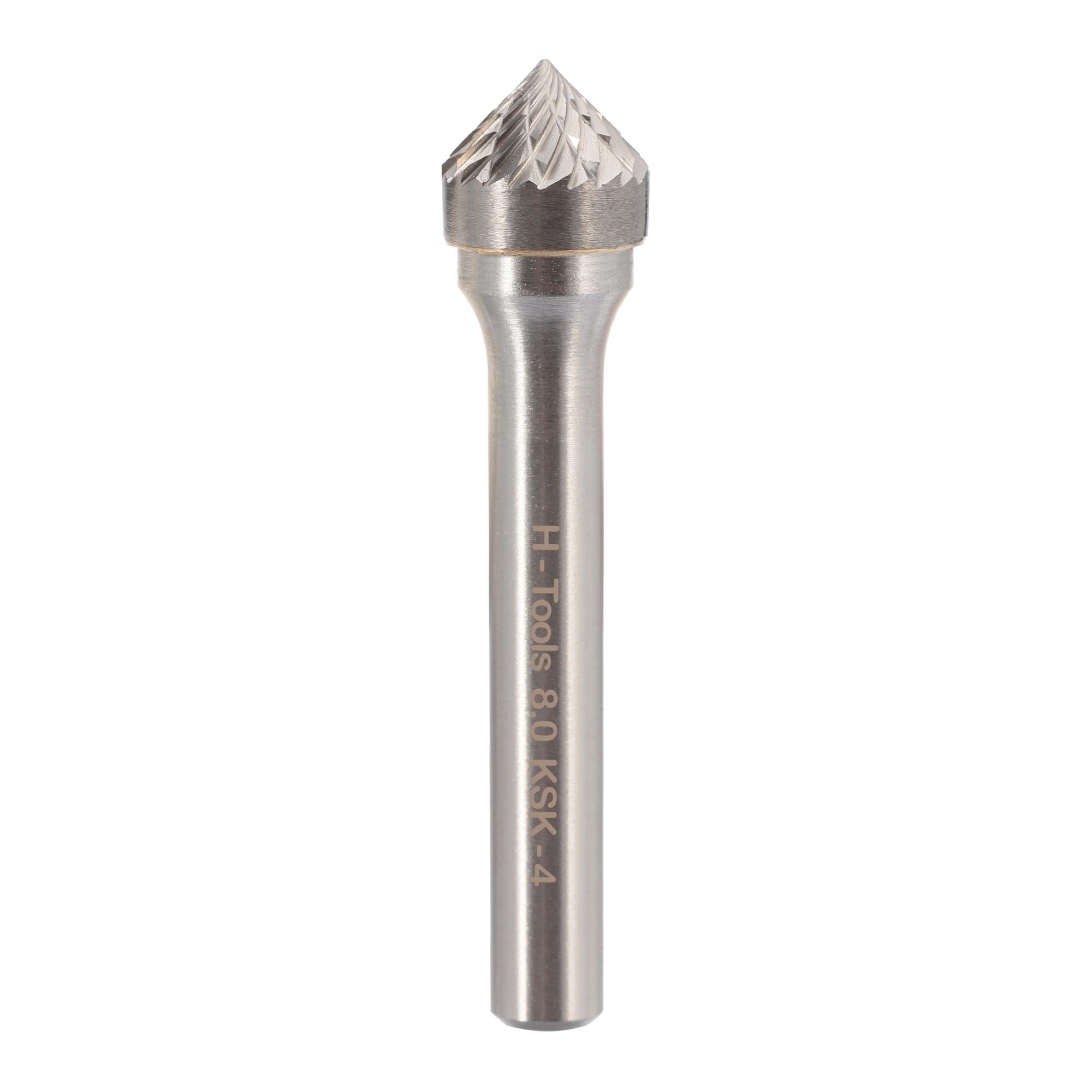 Бор-фреза твердосплавная H-Tools K(KSK) 90° 8,0x4x50x6мм HM 116254HT