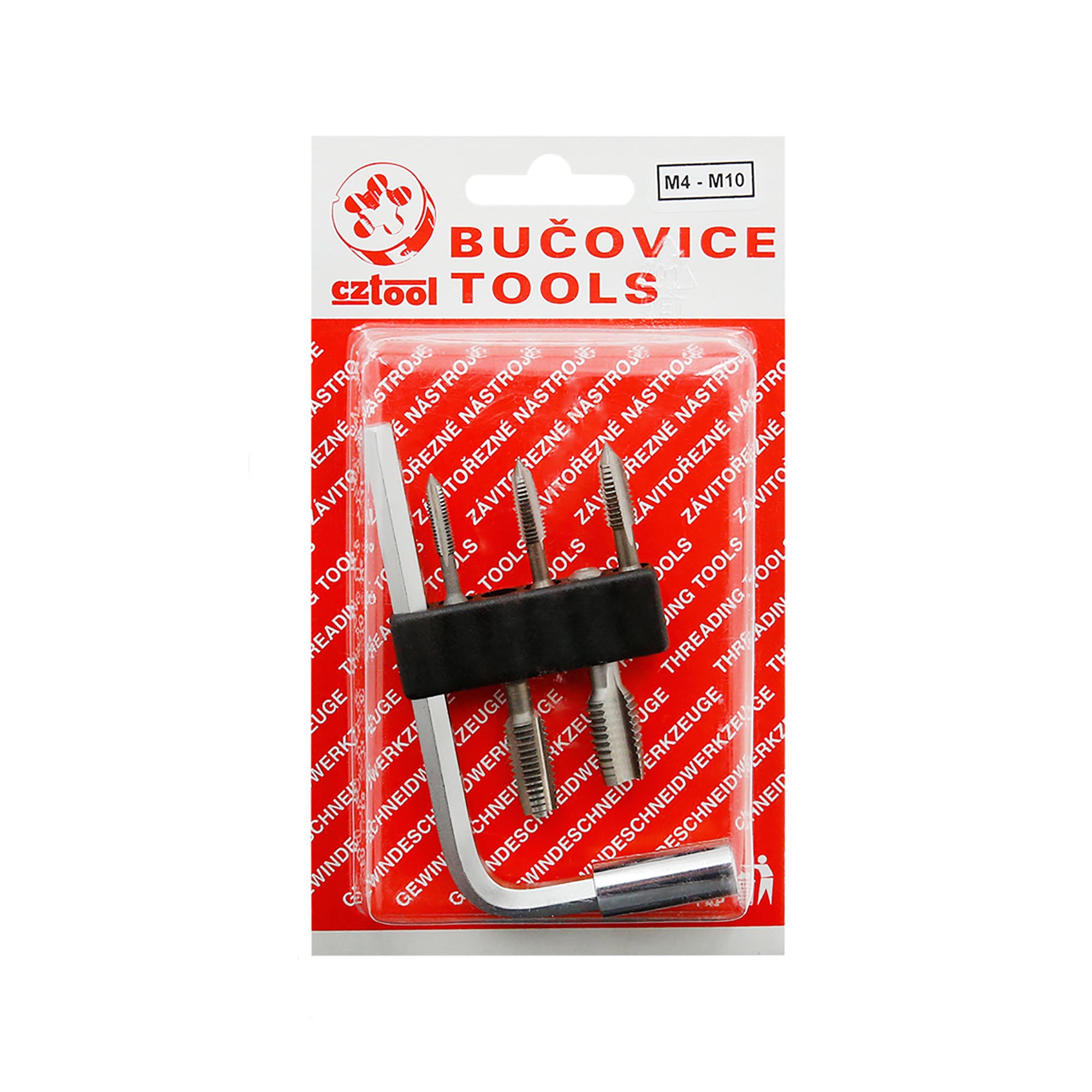 Набор метчиков для шуруповерта Bucovice Tools M5-M12 HSS 6пр 948220