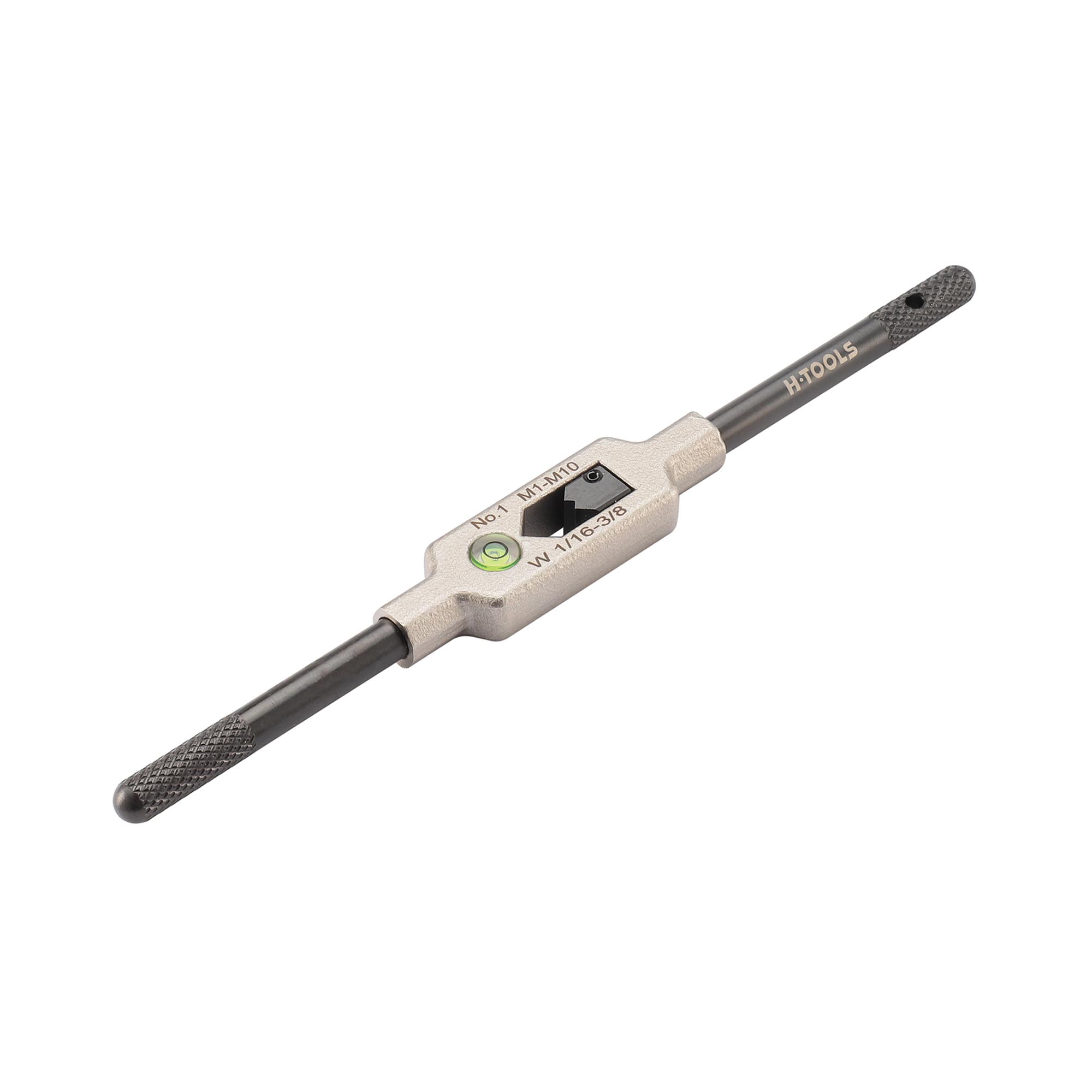 Метчикодержатель с уровнем H-Tools M1-M10 175мм DIN1814 INOX 08802030