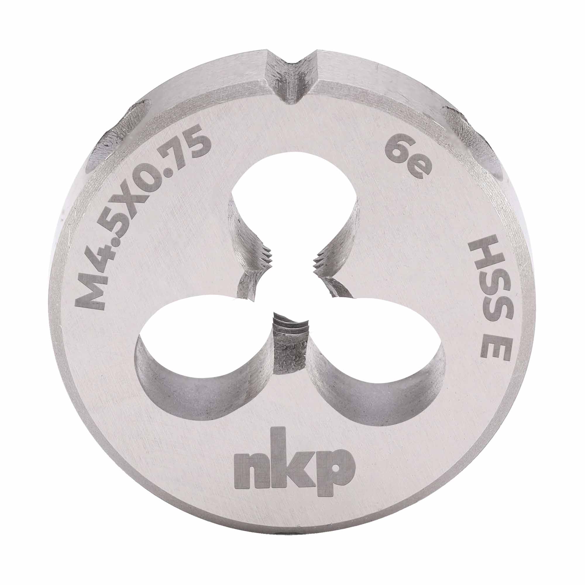 Плашка NKP М4,5х0,75 DINEN22568 HSSE 6e 20х7мм 289045N
