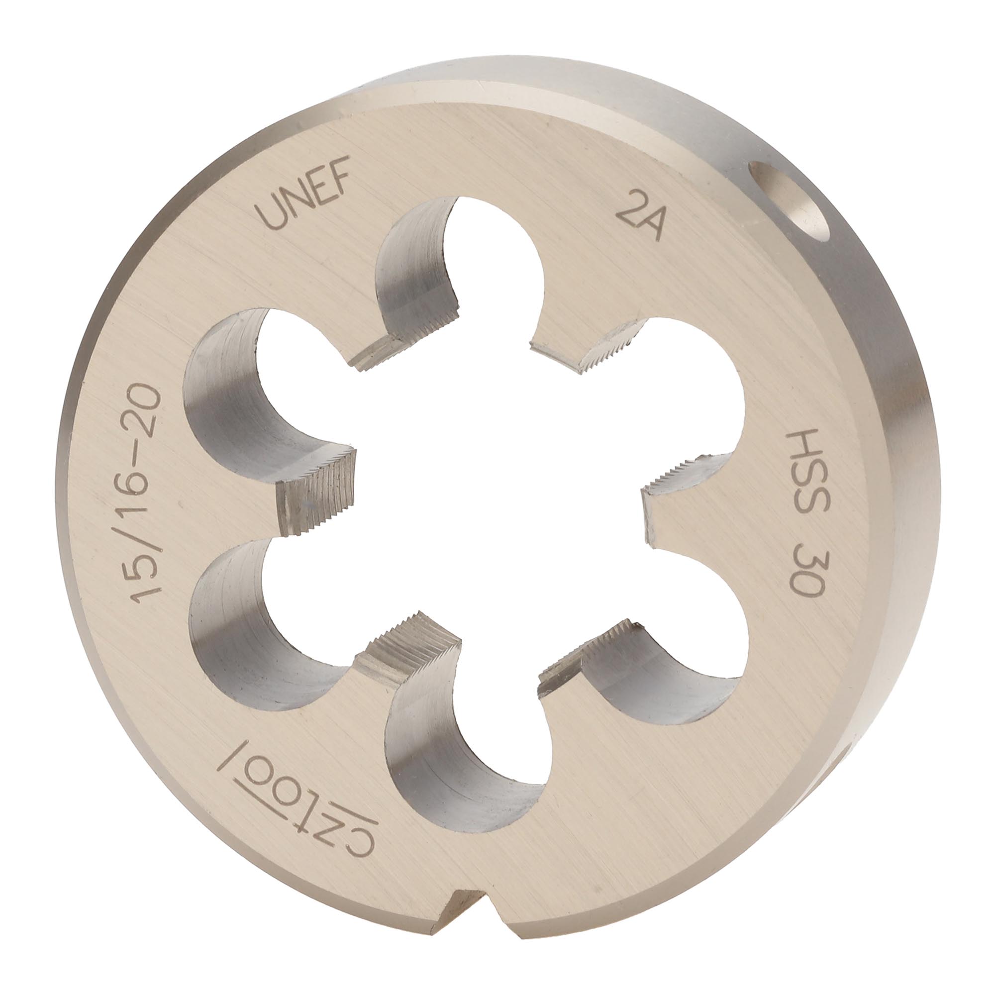 Плашка дюймовая Bucovice Tools UNEF 15/16"-20 HSS DIN EN 22568 2A 55x16мм 248151